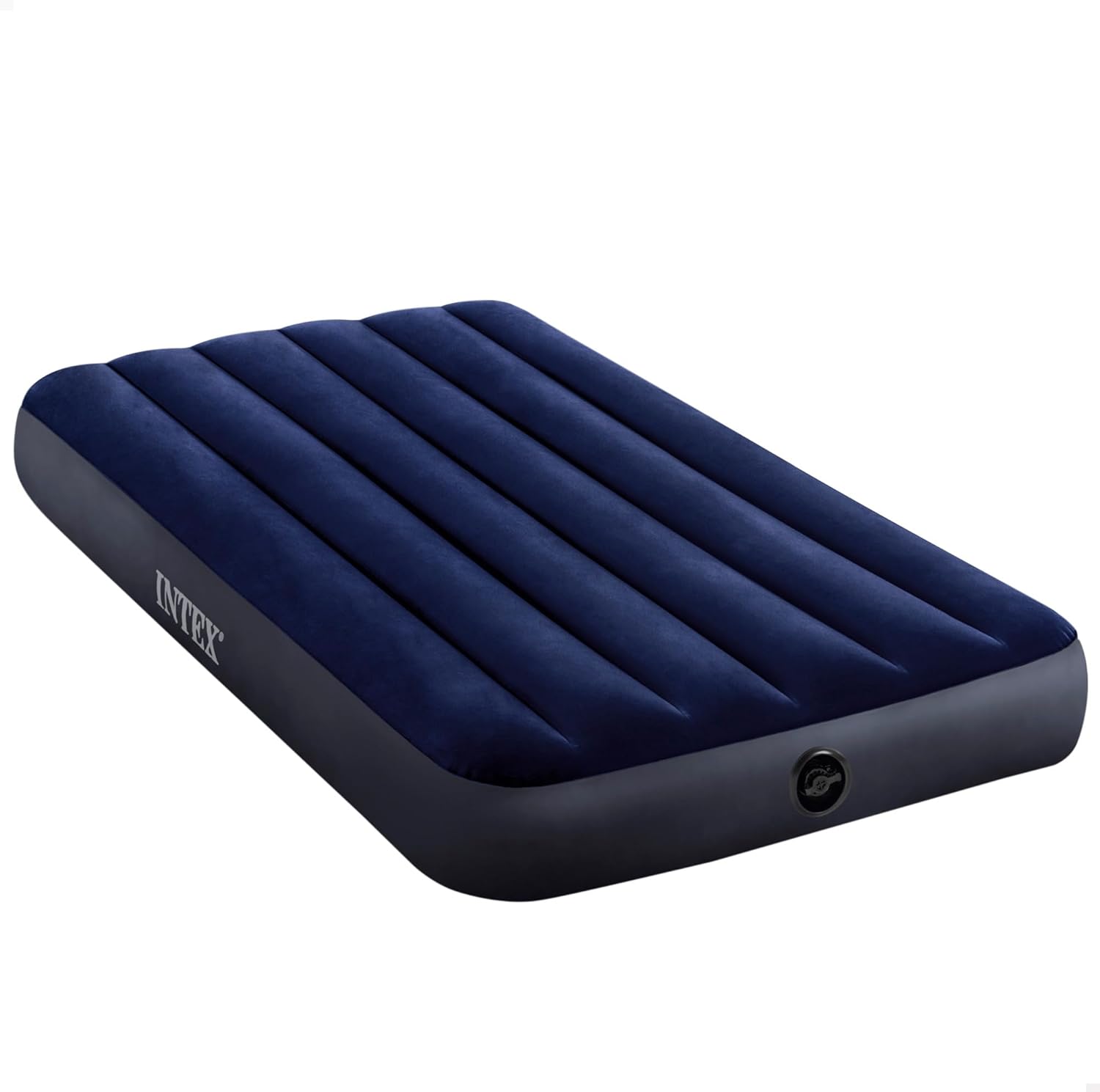 Intex Colchão insuflável Dura-Beam, cama de ar insuflável para campismo cor azul, campismo