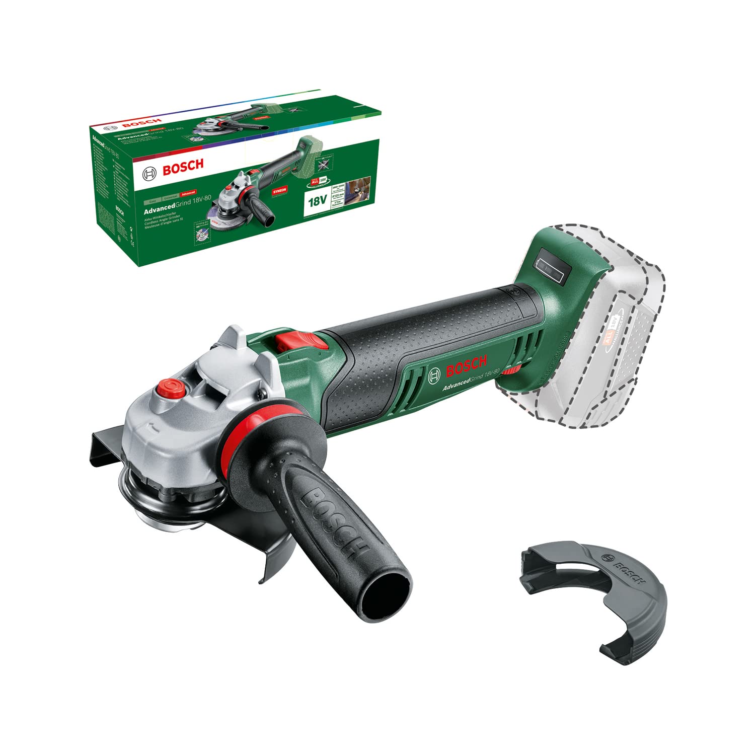 Bosch Moedor pequeno UniversalGrind 750-125, 750 W, com 2 discos de corte reto e 1 disco de molagem, para molar, cortar, escovar e lixar, em embalagem de cartão, edição para a Amazon