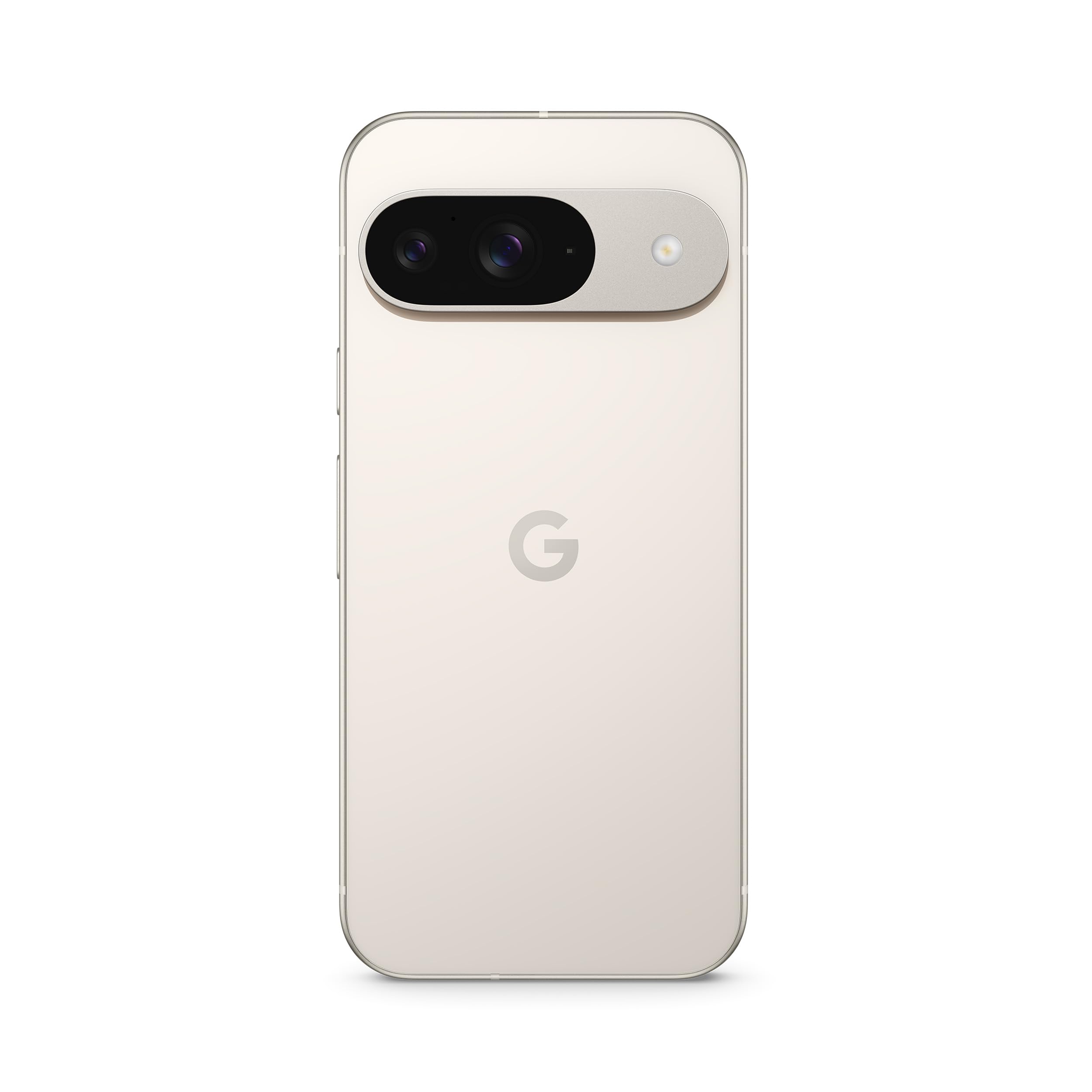 Google Pixel 9 con Cargador USB-C de 45 W - Smartphone Android Desbloqueado con Gemini, cámara Avanzada, batería con una autonomía de 24 Horas y Pantalla Actua de 6,3" - Obsidiana, 128GB