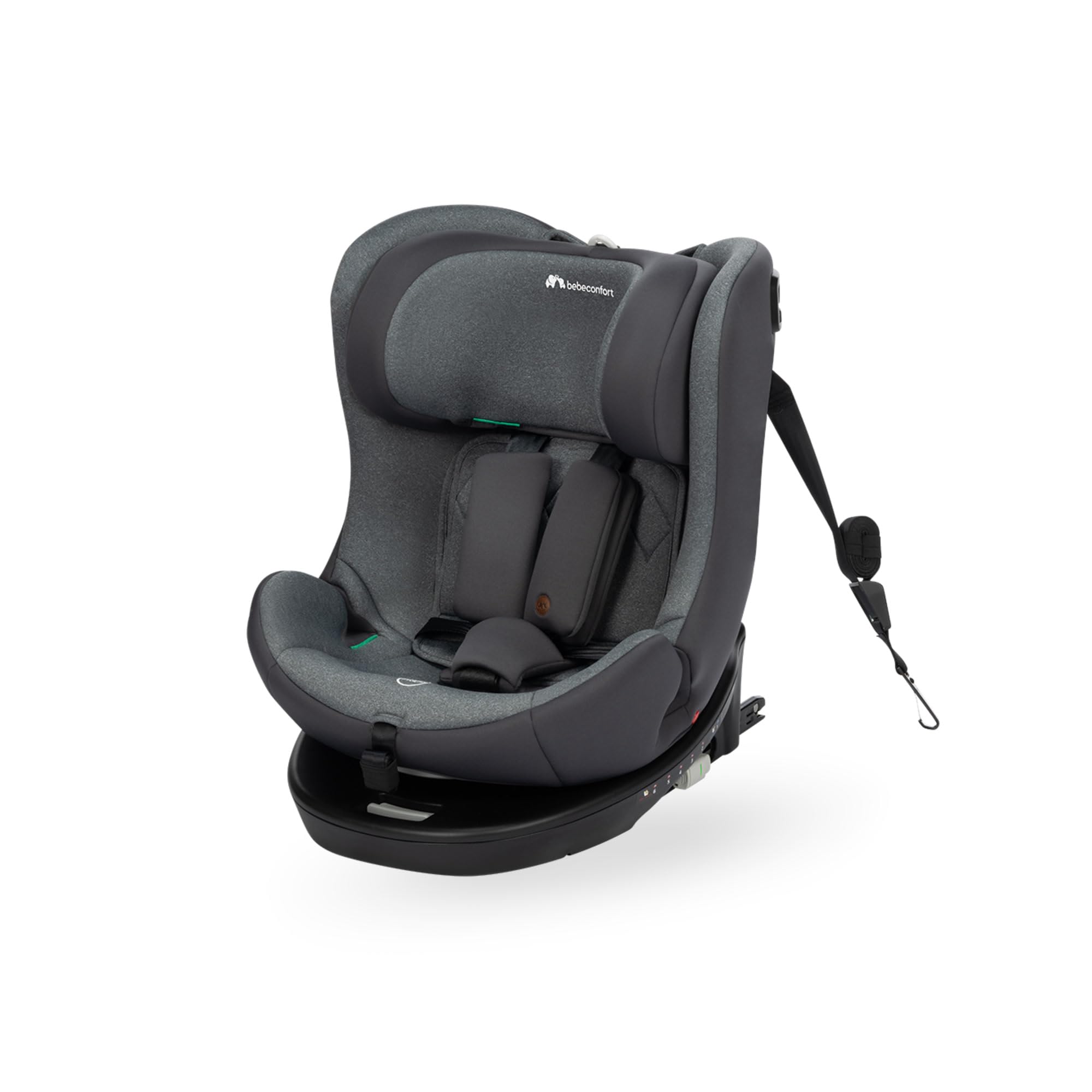 Bebeconfort RevolveFix Plus 360 i-Size, Cadeira de carro 360, 0-12 anos, 40-150 cm, cadeira de carro ISOFIX, suporte para perna, rotação de 360, 8 posições de relinação, 12 posições repos-cabeça, full