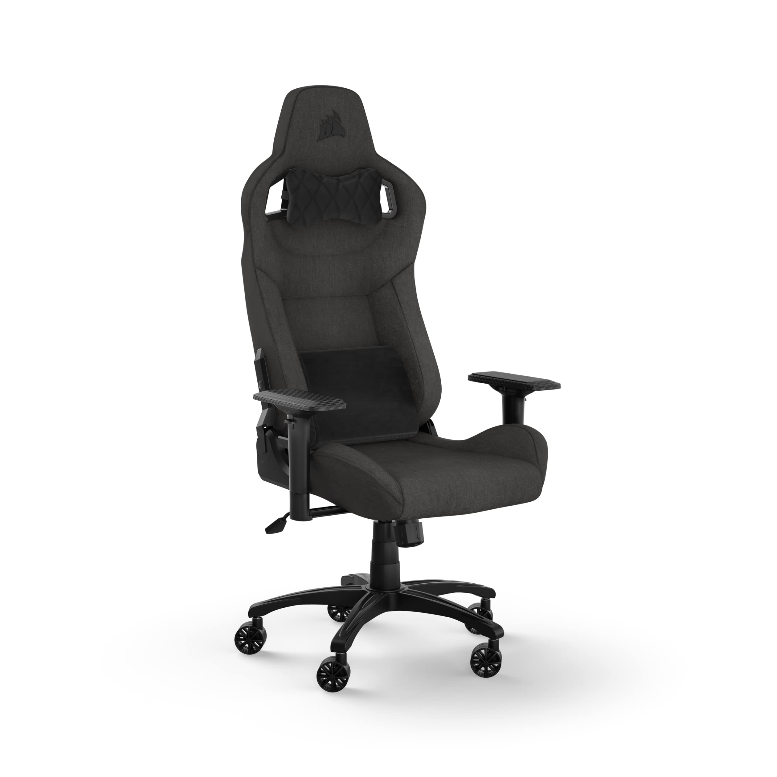 Corsair T3 Rush Cadeiras de Gamer, liga de aço, cinzento e antracite, tamanho único