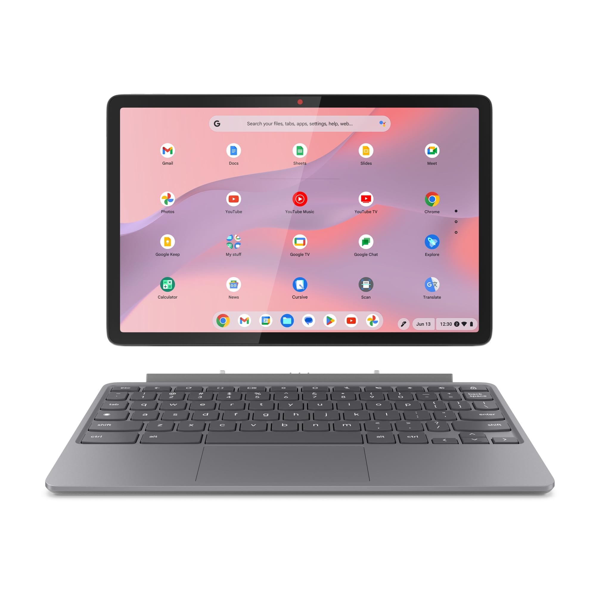 Lenovo IdeaPad Slim 3 Chromebook Gen 8 – Portátil 14" FHD (MediaTek Kompanio 520, 4 GB de RAM, 64 GB eMMC, GPU Arm Mali-G52 2EE MC2, ChromeOS) BLU – Teclado QWERTY espanhol