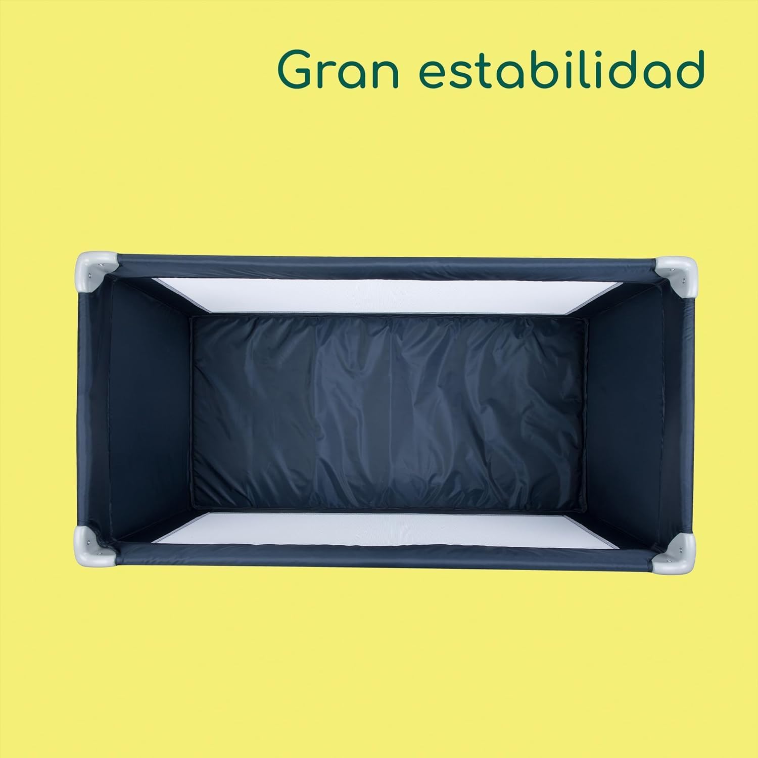 Bebeconfort Soft Dreams, berço de viagem, 0-3 anos (0-15 kg), berço de viagem leve, colchão espuma e fibra de madeira (60 x 120 cm), saco de transporte, dobrável compacto tipo guarda-chuva, marinha