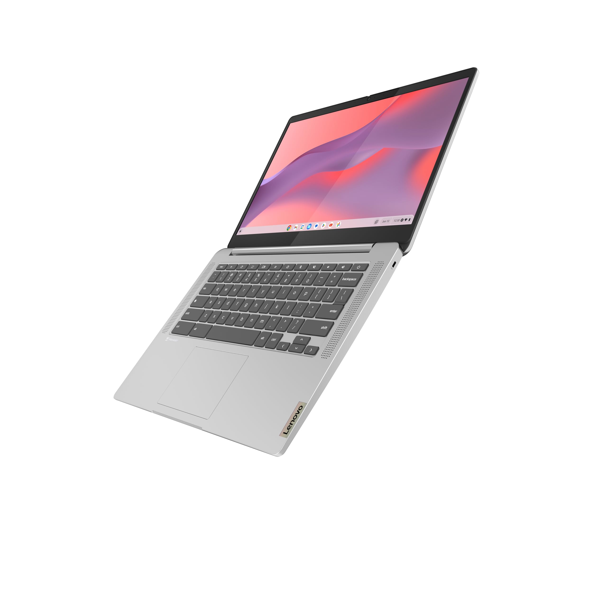 Lenovo IdeaPad Slim 3 Chromebook Gen 8 – Portátil 14" FHD (MediaTek Kompanio 520, 4 GB de RAM, 64 GB eMMC, GPU Arm Mali-G52 2EE MC2, ChromeOS) BLU – Teclado QWERTY espanhol