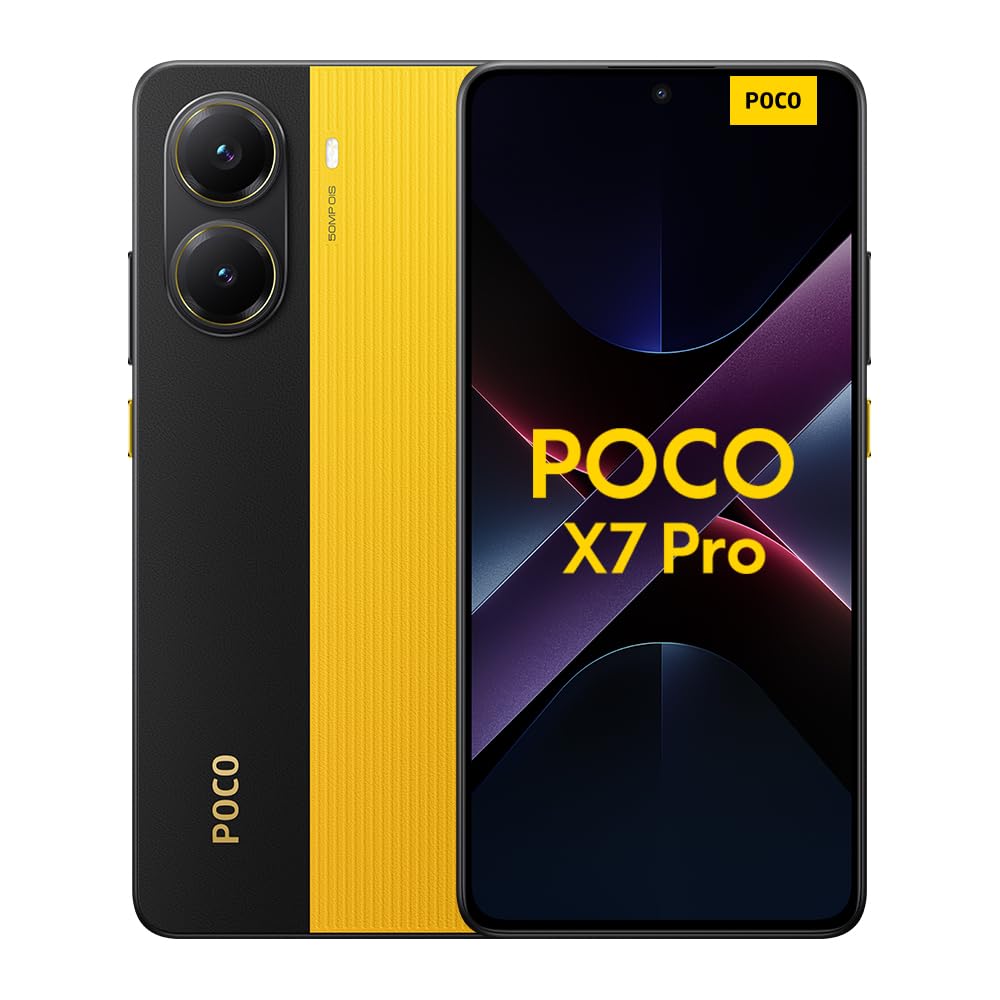 Xiaomi POCO X7 - Smartphone de 12+512GB, Pantalla CrystalRes 1.5K AMOLED Curva, MediaTek Dimensity 7300-Ultra, Cámara de 50 MP, Carga Turbo de 45W, Cargador no Incluido, Verde (Versión ES)