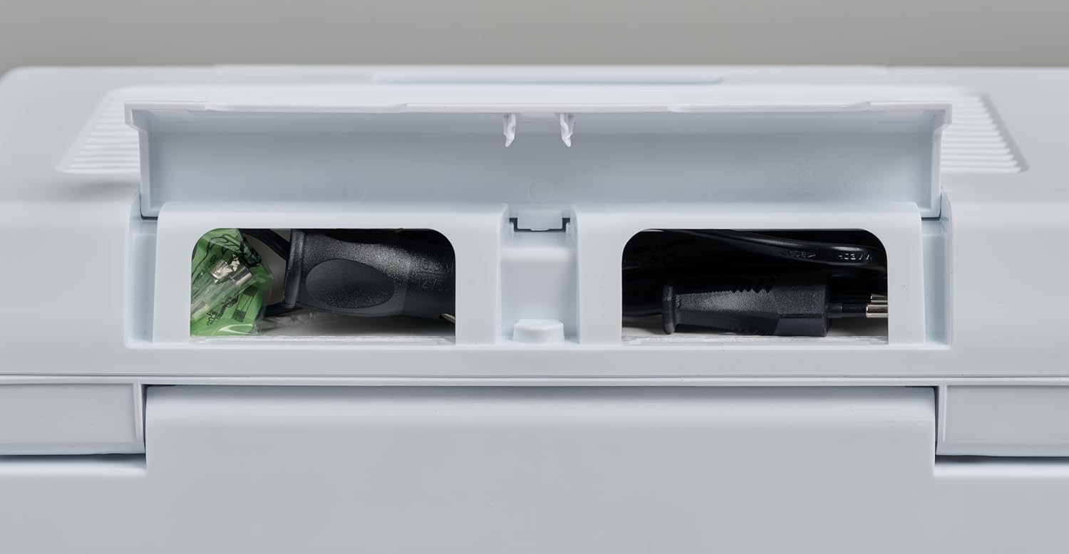 IGLOO IE24 AC/DC frigorífico elétrico, 24 litros, mini frigorífico com conexão de 12/230 V para carro, barco e lazer, cinzento