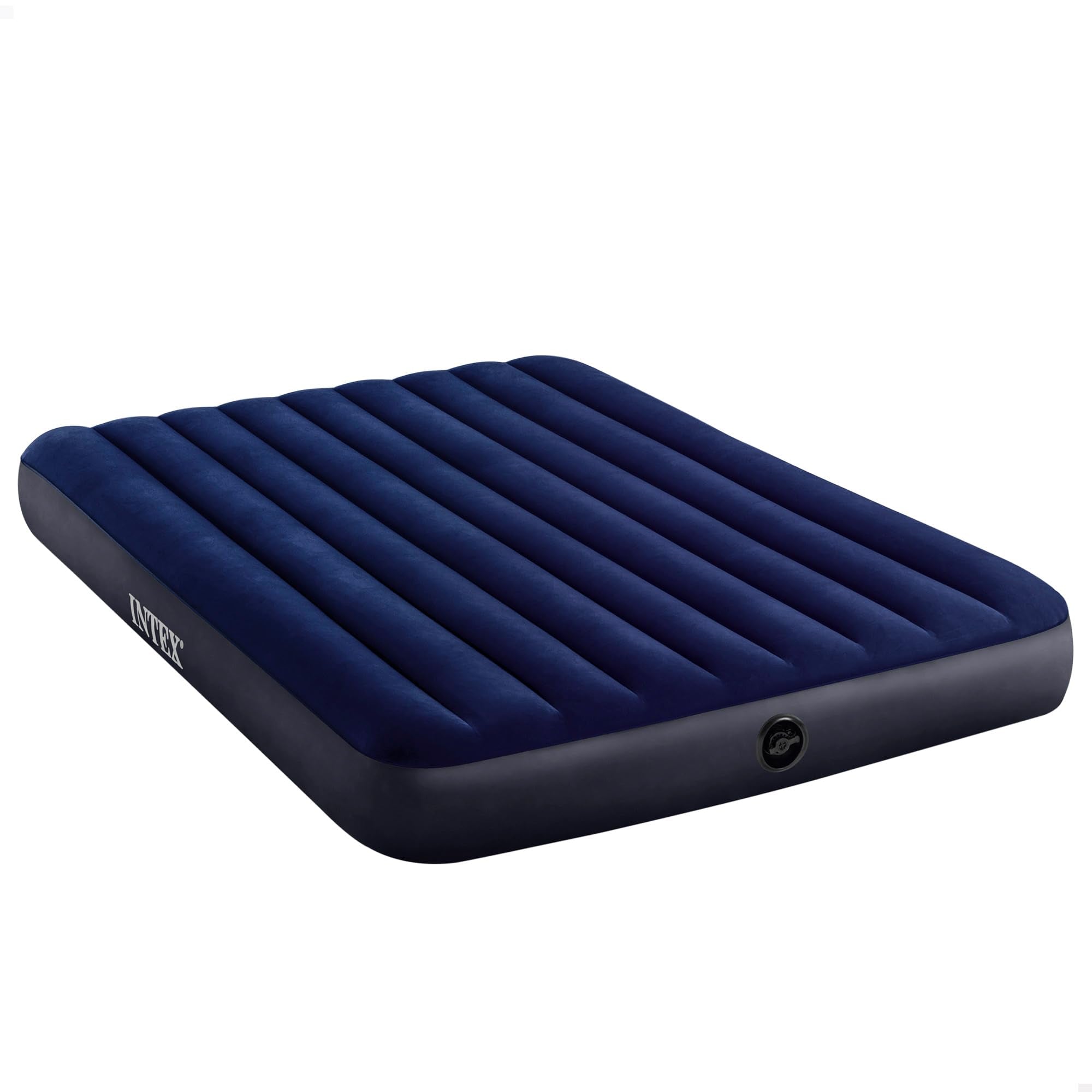 Intex Colchão insuflável Dura-Beam, cama de ar insuflável para campismo cor azul, campismo