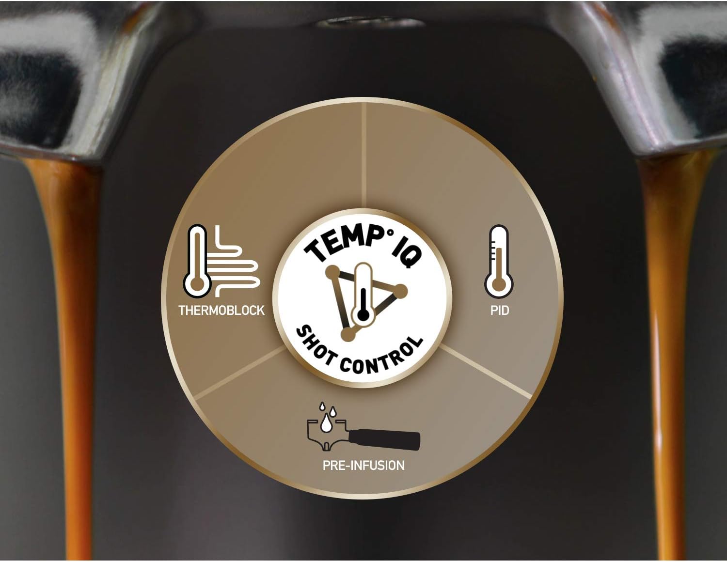Breville Barista Max máquina de café expresso, totalmente automática com moinho integrado e bomba italiana de 15 bares [VCF126X]