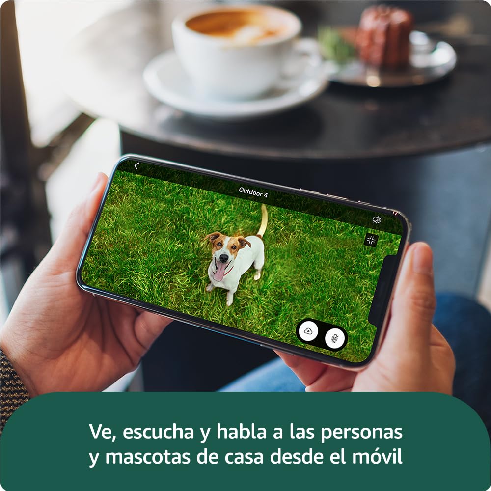 Nueva Blink Outdoor 4: cámara de seguridad inteligente HD sin cables, 2 años de autonomía, detección de movimiento optimizada, compatible con Alexa (sistema de 1 cámara con Sync Module Core incluido)
