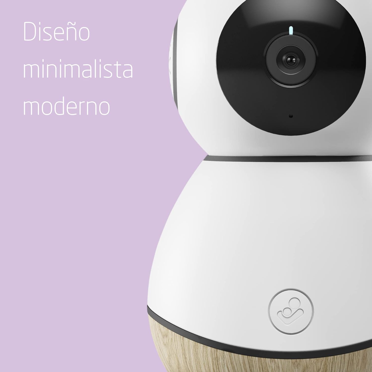 Maxi-Cosi See câmara de vigilância para bebés wi-fi interior, monitor para bebés com câmara de visão noturna HD, vídeo e áudio, sensor de movimento e sons relaxantes, deteta temperatura e humidade da