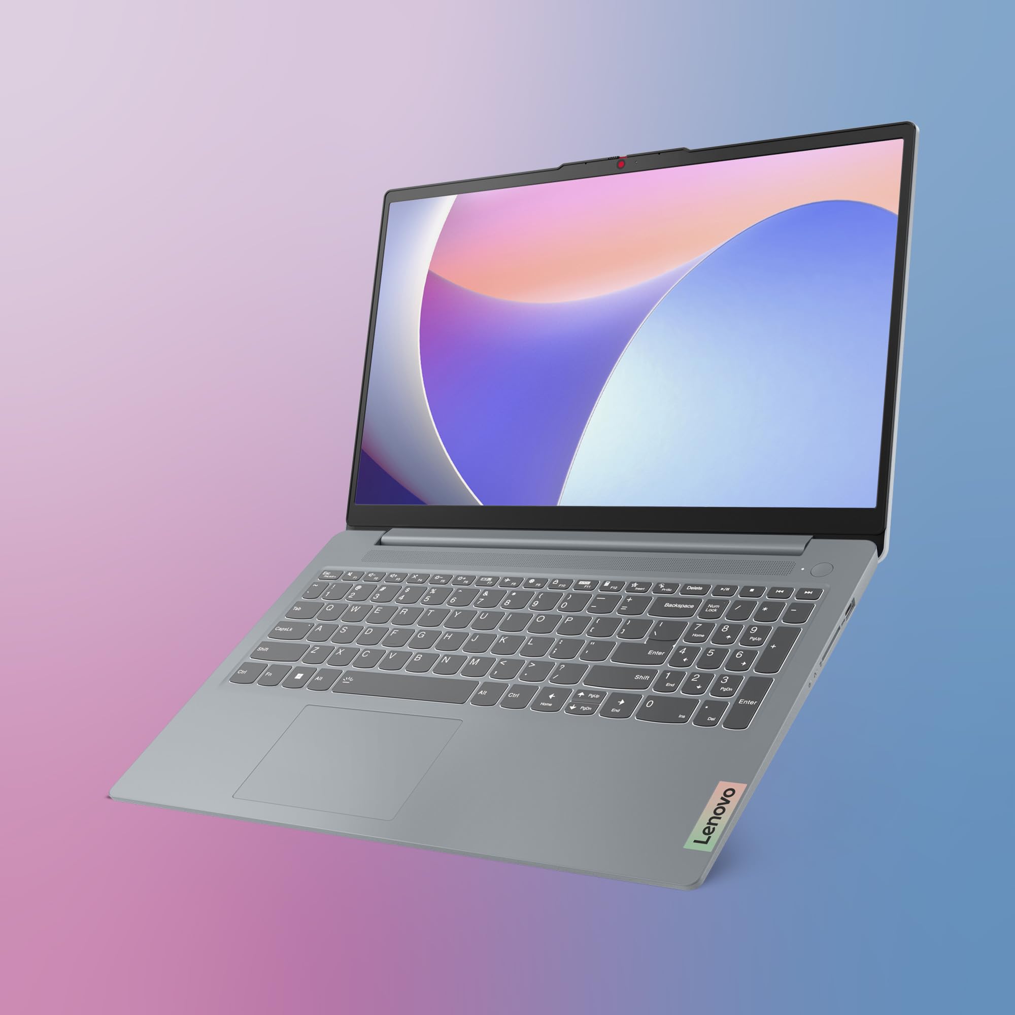 Portátil Lenovo IdeaPad Slim 3 Gen 8, 15,6" FHD AMD Ryzen 5 5625U, 16 GB de RAM, SSD de 512 GB, placa gráfica integrada AMD Radeon, Wi-Fi 6, sem sistema operativo, teclado QWERTY espanhol - Cinzento