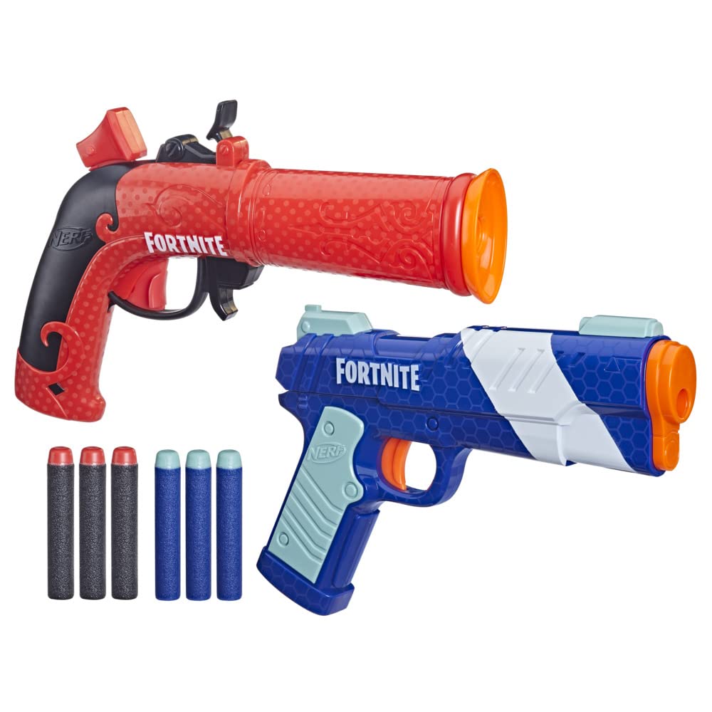Hasbro Nerf 2.0 Commander RC-6, lançador de dardos de brinquedo, 12 peças, jogos ao ar livre para meninos e meninas de 8 anos ou mais, tambor giratório