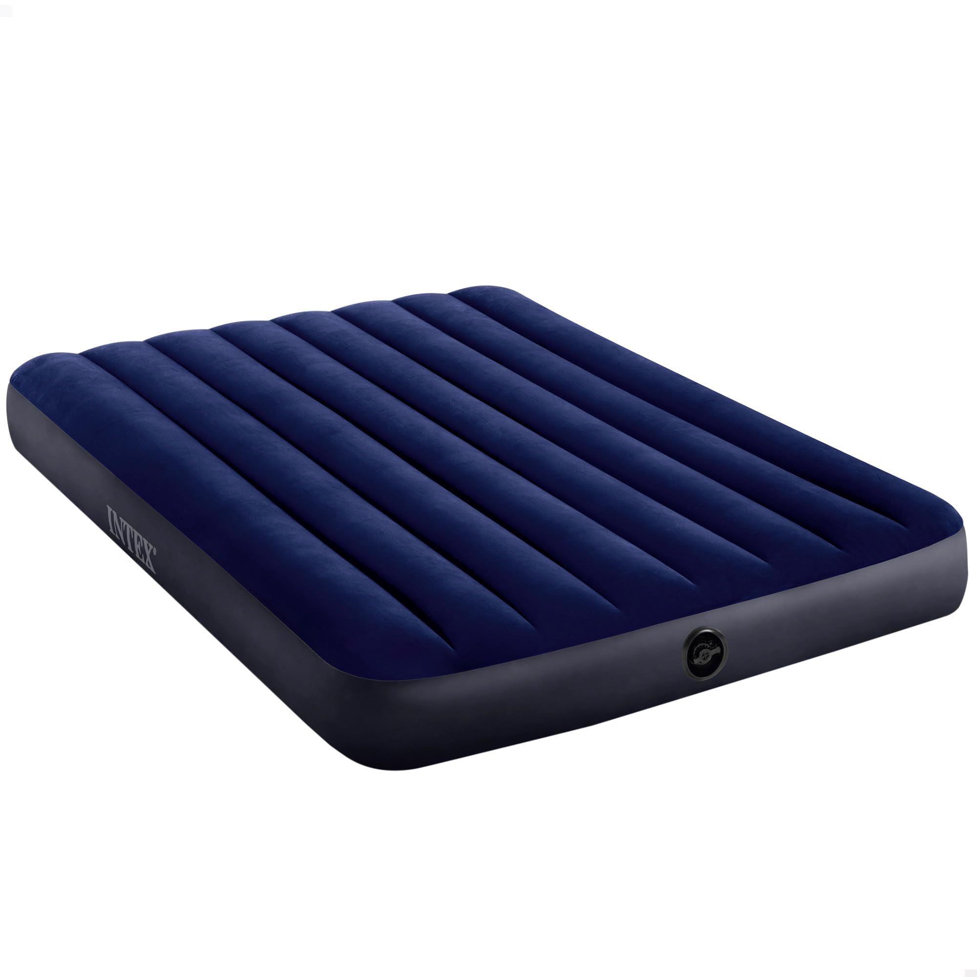 Intex Colchão insuflável Dura-Beam, cama de ar insuflável para campismo cor azul, campismo