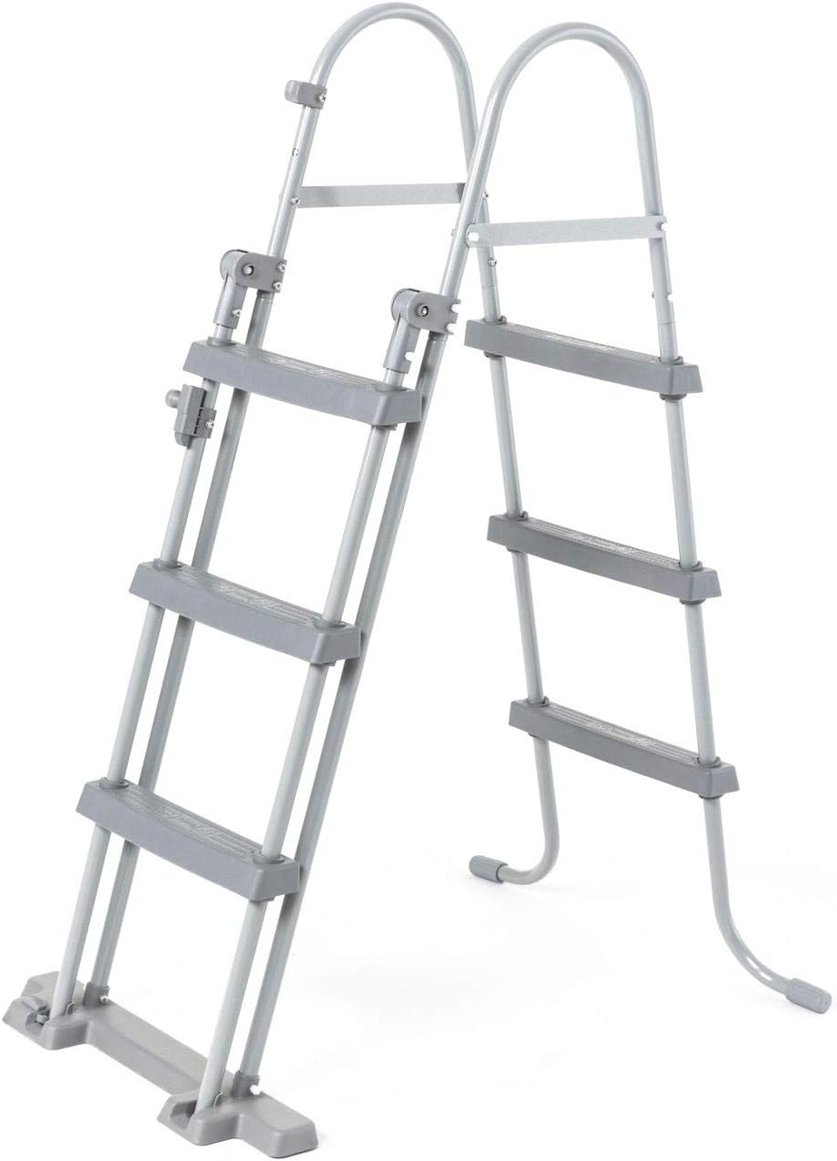 BESTWAY 56418D - Piscina Desmontable Tubular Steel Pro Max 366 x 100 cm, con Depuradora Cartucho 2.006 L/H y Escalera