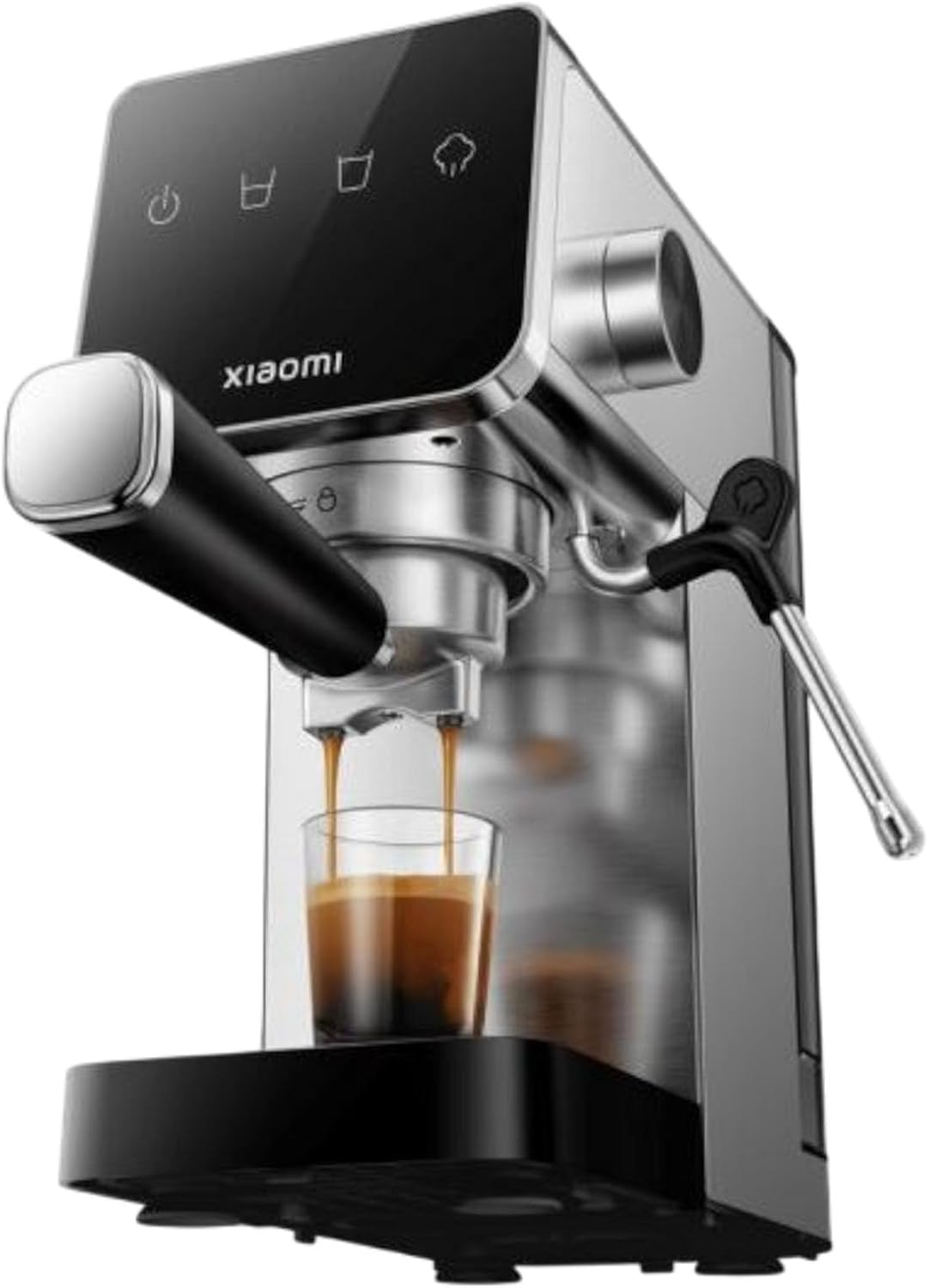 Xiaomi Máquina espresso semiautomática, bomba de 20 bares, tanque de 0,9 l, design compacto, 1350 W