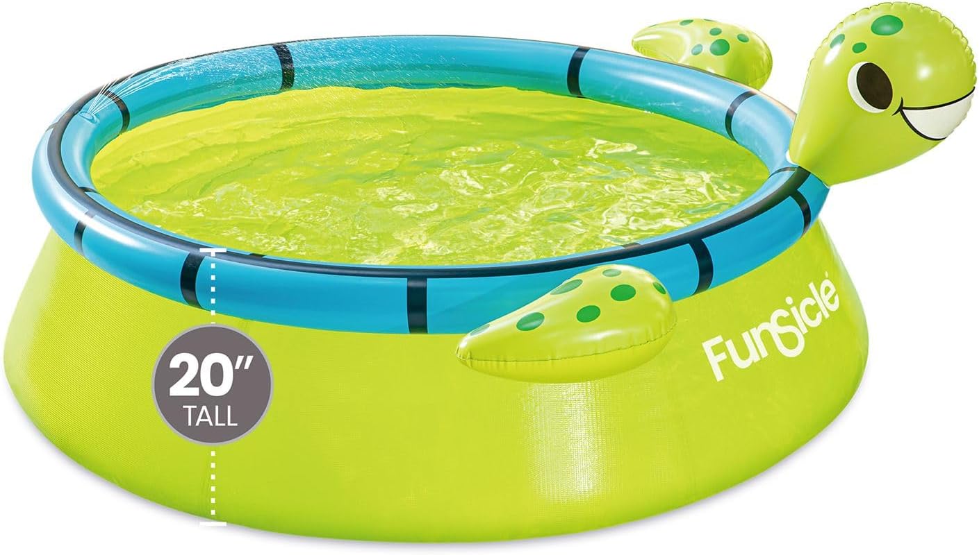 Piscina Auto stabile Funsicletortue Ø 1,83 m x 51 cm