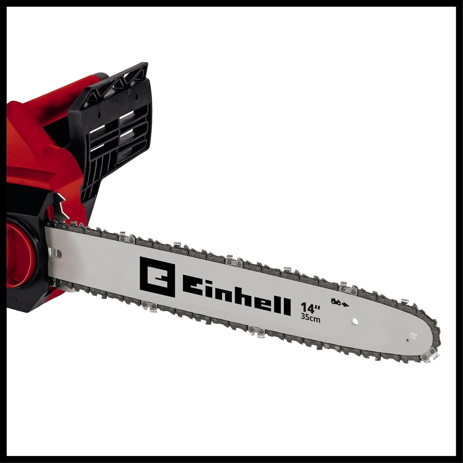 Einhell Motosserra elétrica GH-EC 1835 (1800 W, barra de corte robusta, corrente afiada, tensionamento e substituição sem ferramentas, lubrificação automática, engrenagens metálicas)