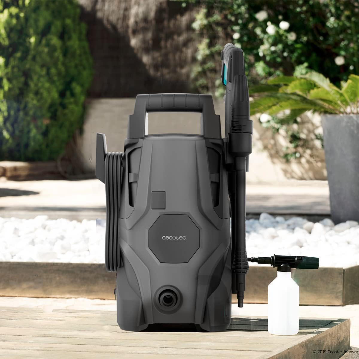 Cecotec HydroBoost 1400 Essential, de alta pressão. 1400 W, casa, jardim ou carro, fluxo de 408 l/h, pressão de 105 bares, bomba de alumínio, rádio de ação 9 m