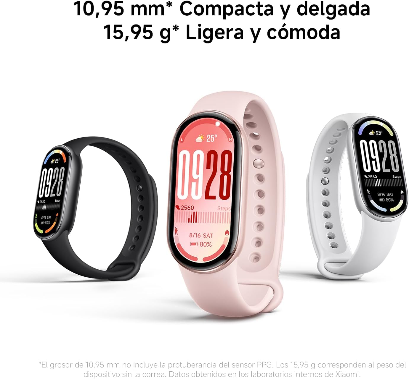 Xiaomi Smartband 10 Ecrã AMOLED