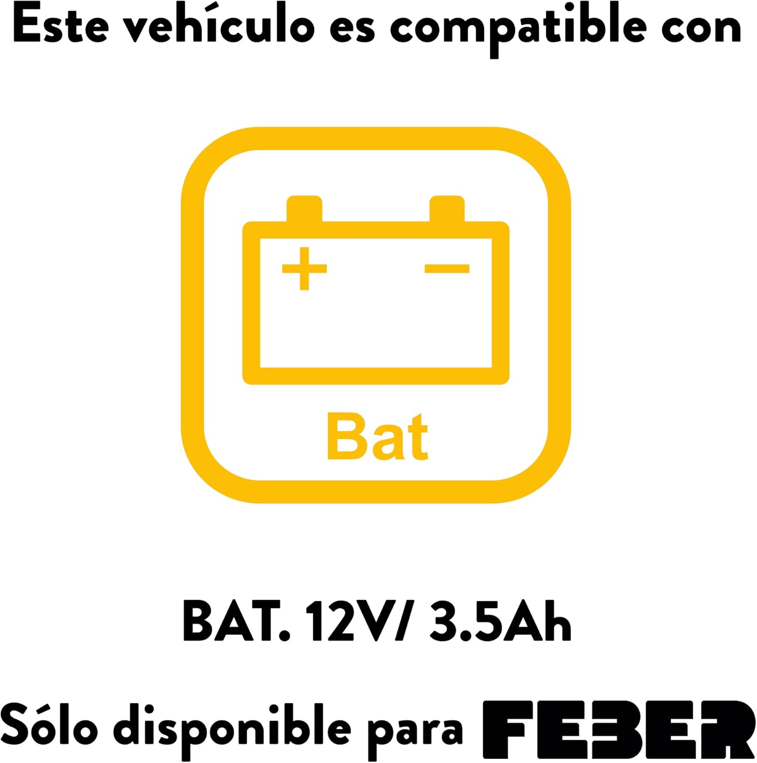 FEBER- Quad Boxer, Vehículo eléctrico a batería, 12 V, Verde (Famosa 800012541), Versión previa