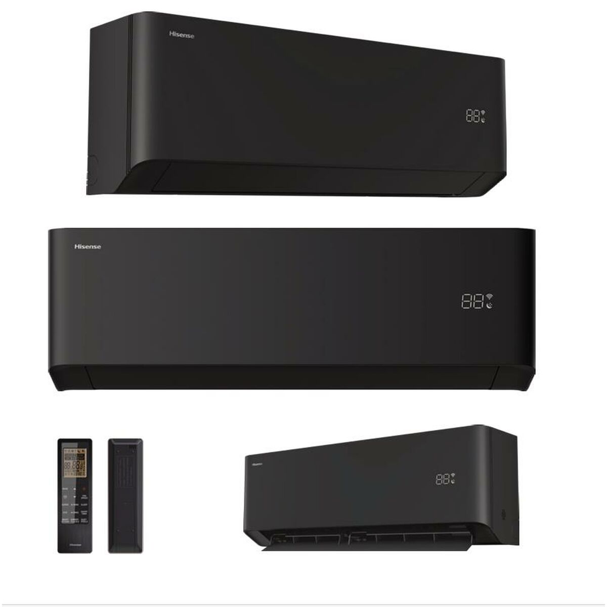 Ar Condicionado Hisense HB25XU0B Preto A+/A+