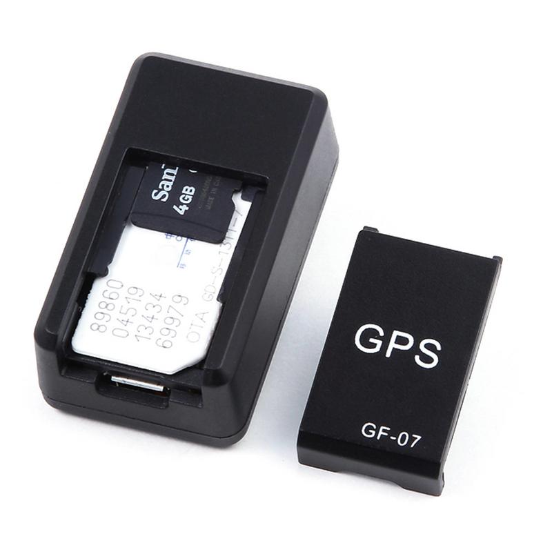 Mini GF07 GPRS Localizador GPS para automóveis Dispositivo de rastreamento anti-perda com gravação Controlo por voz Pode gravar