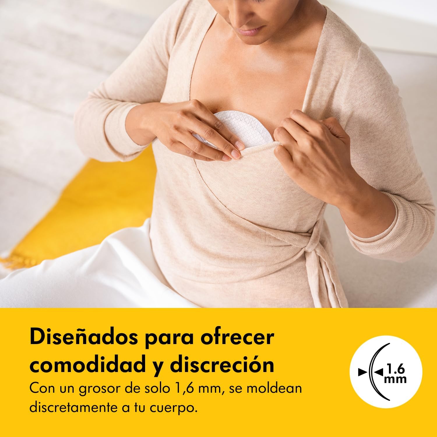 Medela discos absorventes respiráveis para amamentação, design discreto para uso confortável, embalagem de 120, exclusivo na Amazon