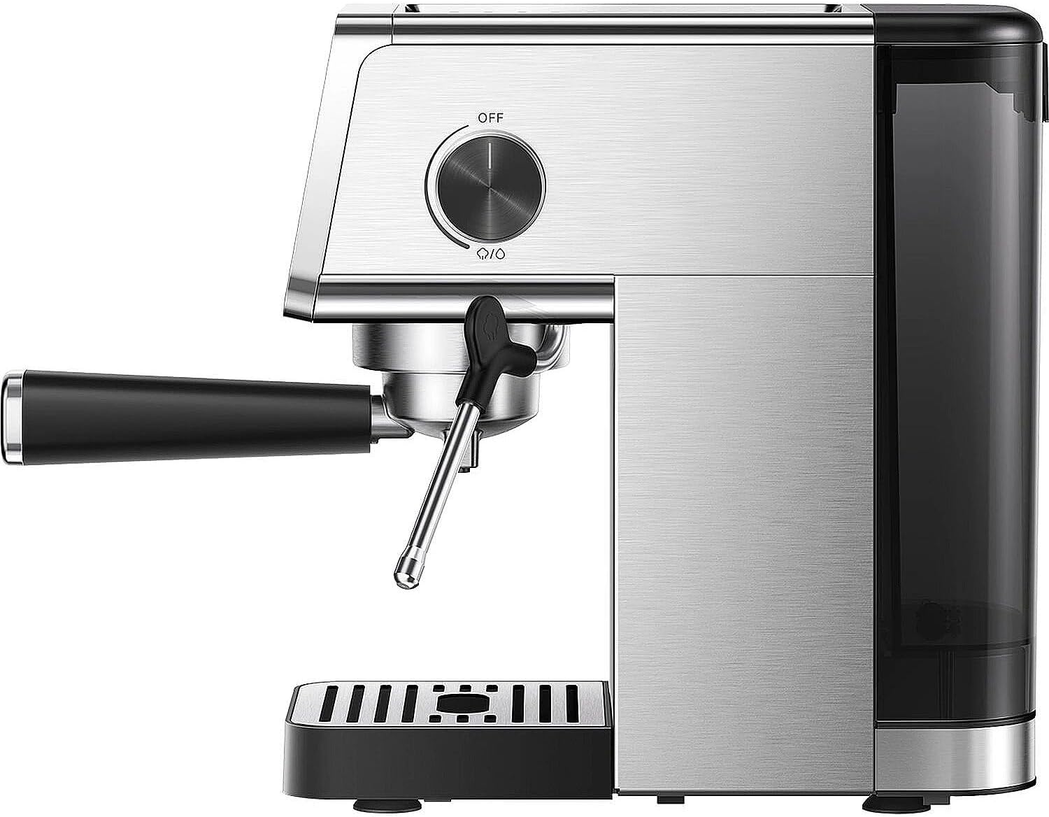Xiaomi Máquina espresso semiautomática, bomba de 20 bares, tanque de 0,9 l, design compacto, 1350 W