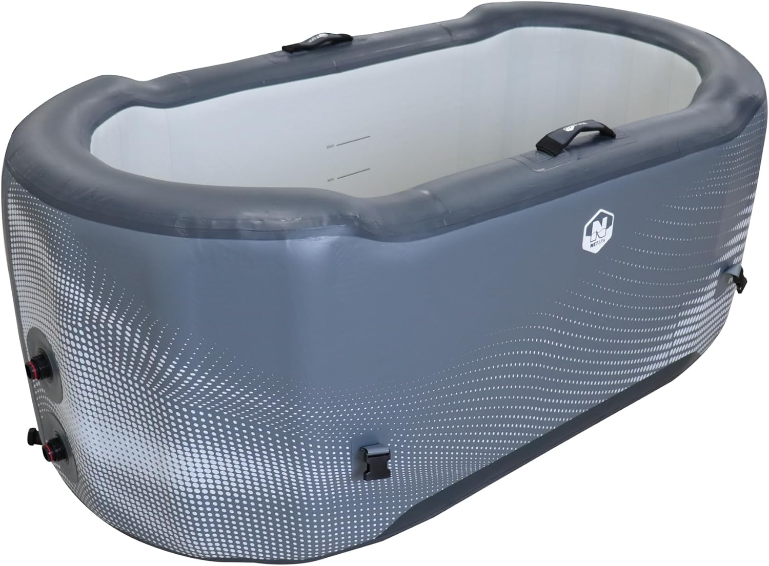 N NETSPA – SP-JRV300 – Cuenca ICEBATH NETSPA JÄRVI Dropstich: Terapia fría Nueva generación – 170 x 92 x 67 cm – 1 Persona – 300 L