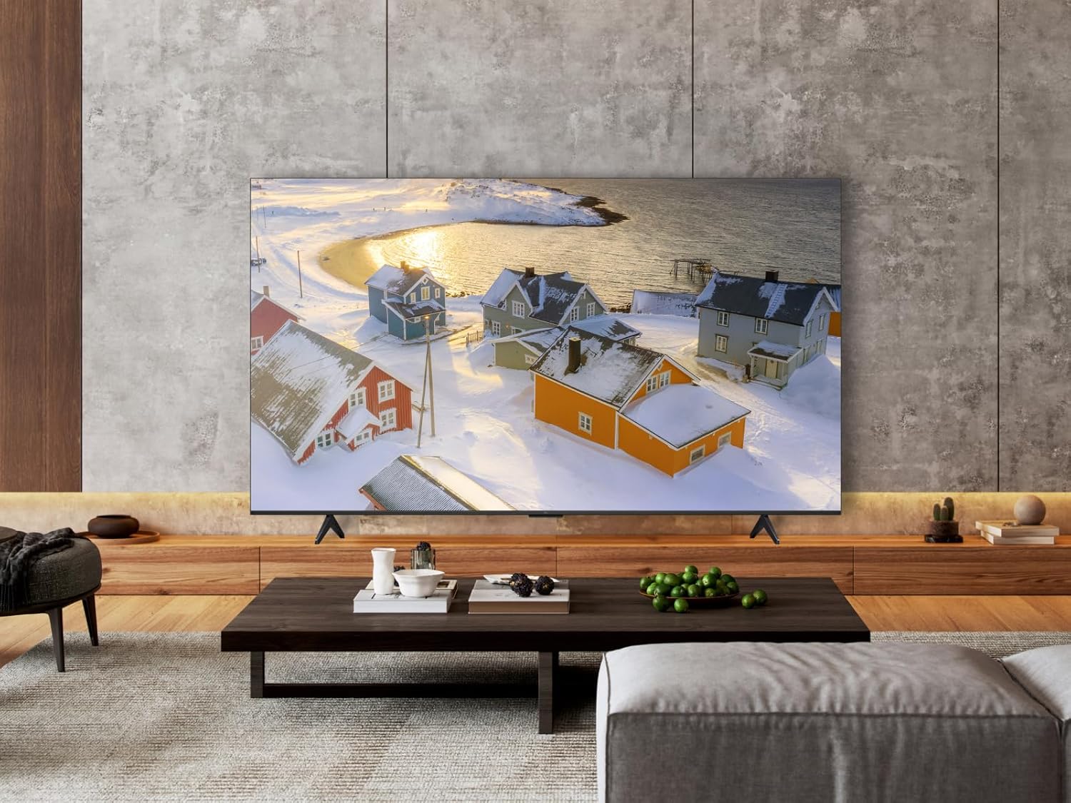 TCL 55T69C QLED 55", TV Direct LED, HDR 4K, Smart TV con Google TV (Dolby Vision y Atmos, Game Master, Motion Clarity, Compatible con Google Assistant y Alexa)