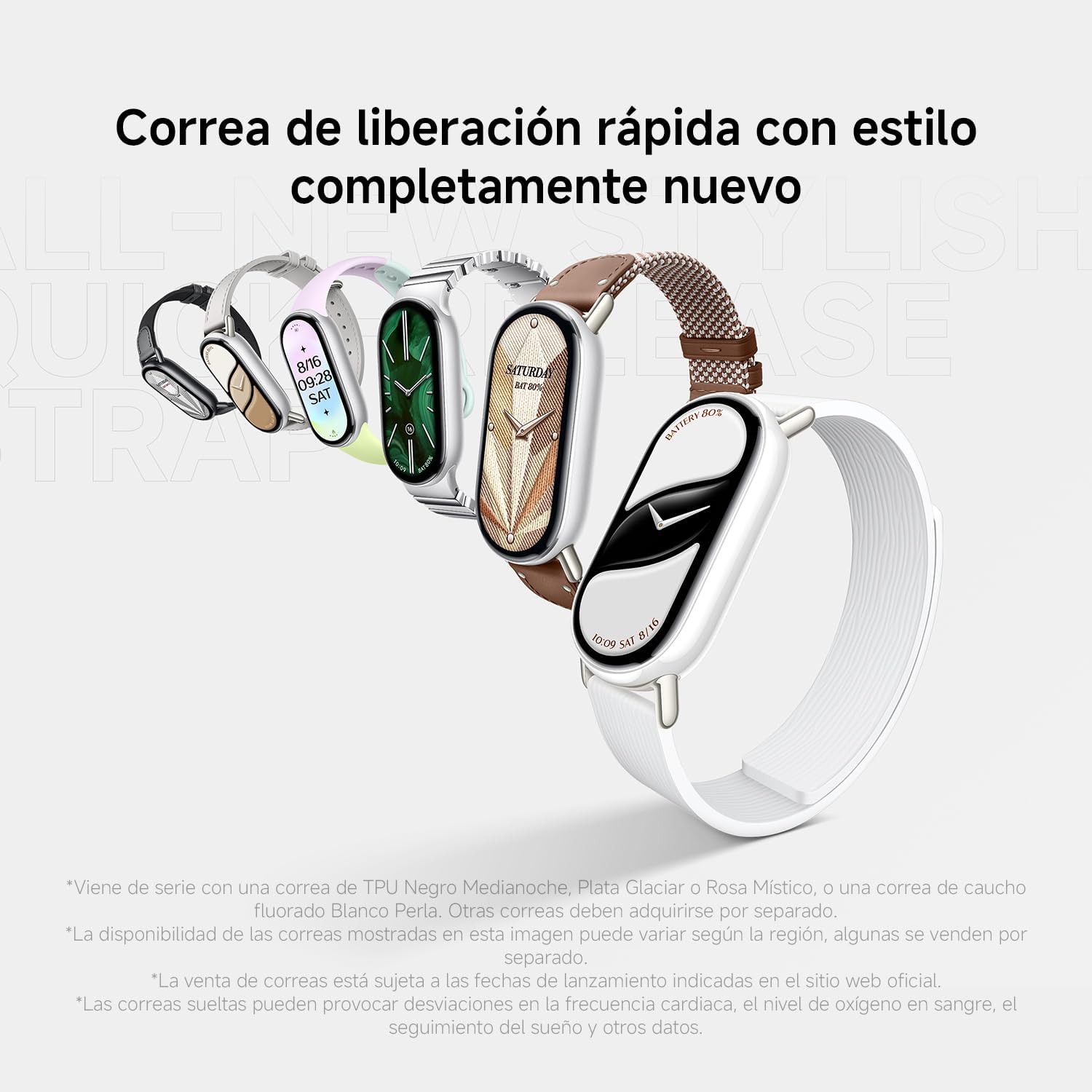Xiaomi Smartband 10 Ecrã AMOLED