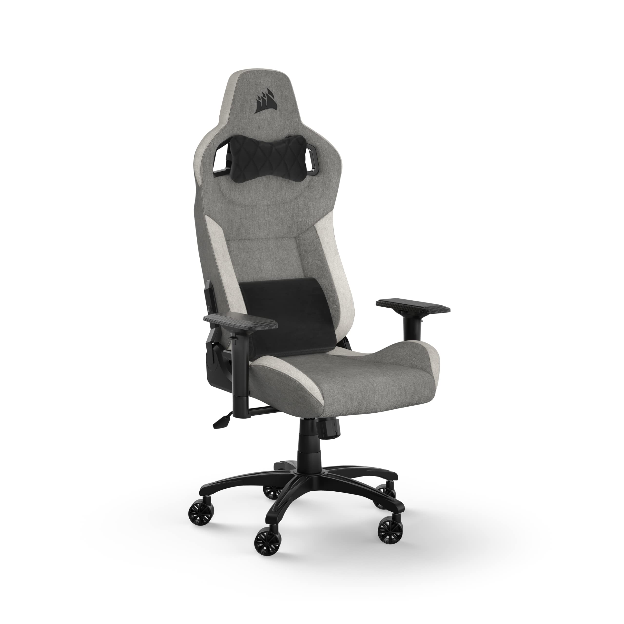 Corsair T3 Rush Cadeiras de Gamer, liga de aço, cinzento e antracite, tamanho único