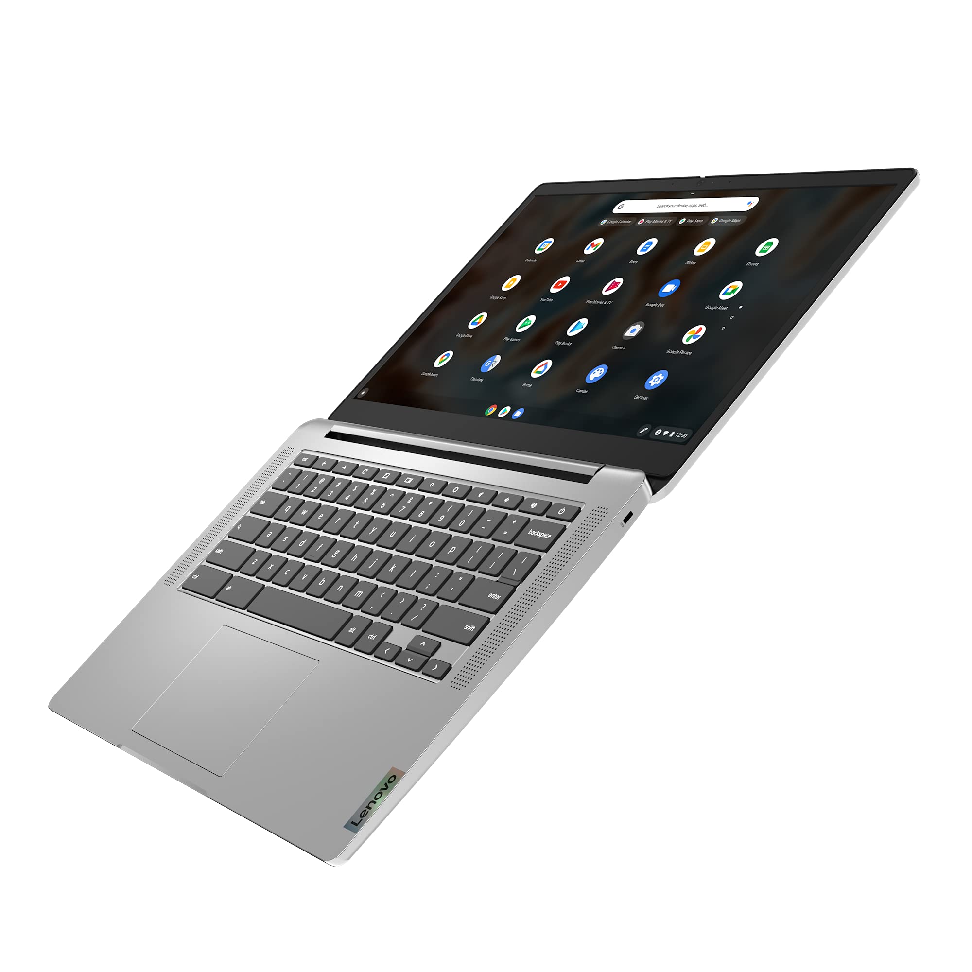 Lenovo IdeaPad Slim 3 Chromebook Gen 8 – Portátil 14" FHD (MediaTek Kompanio 520, 4 GB de RAM, 64 GB eMMC, GPU Arm Mali-G52 2EE MC2, ChromeOS) BLU – Teclado QWERTY espanhol