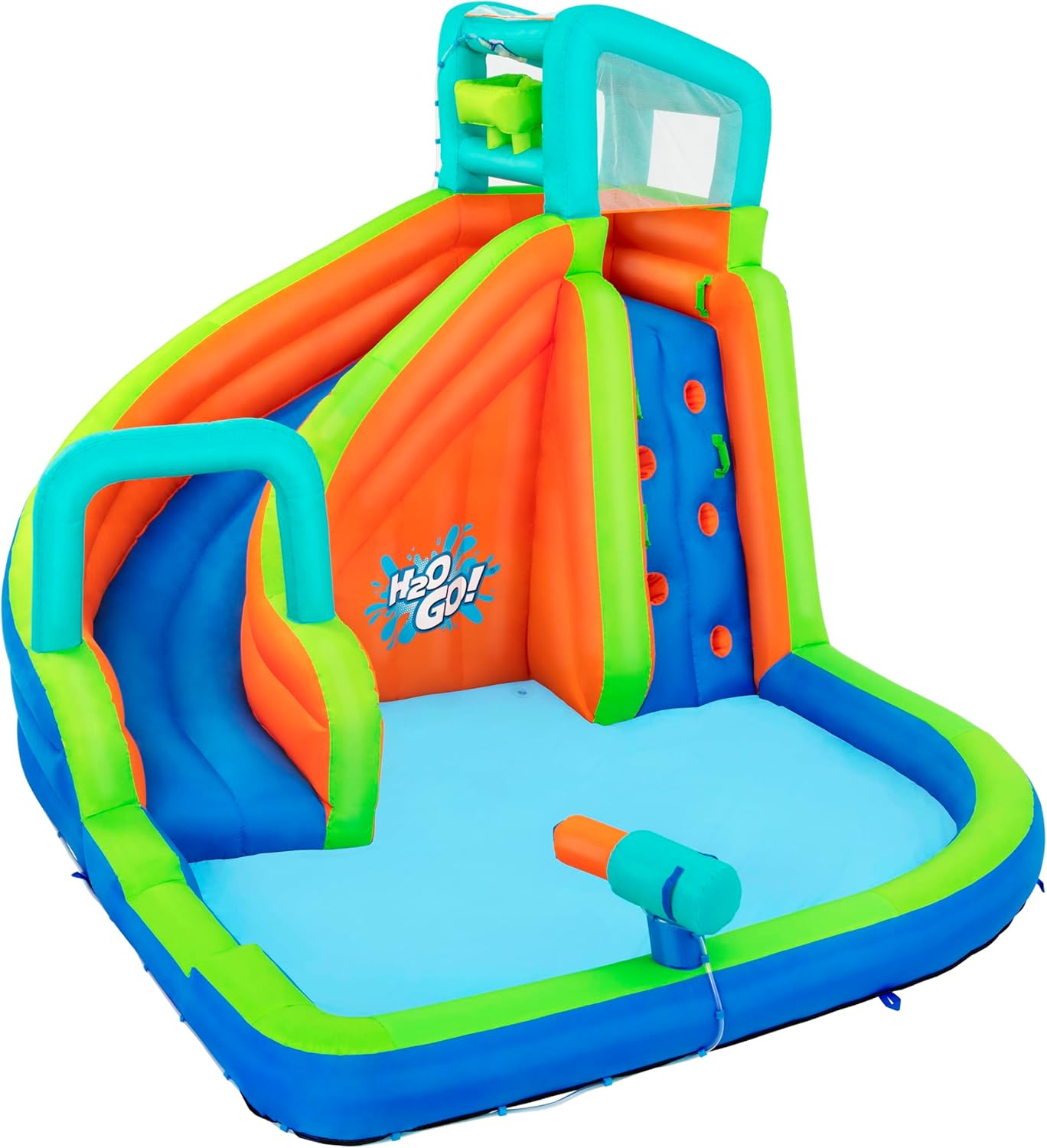 Bestway 12" x 10'6" x 8'10"/3,65 m x 3,20 m x 2,70 m, Turbo Splash mega parque aquático