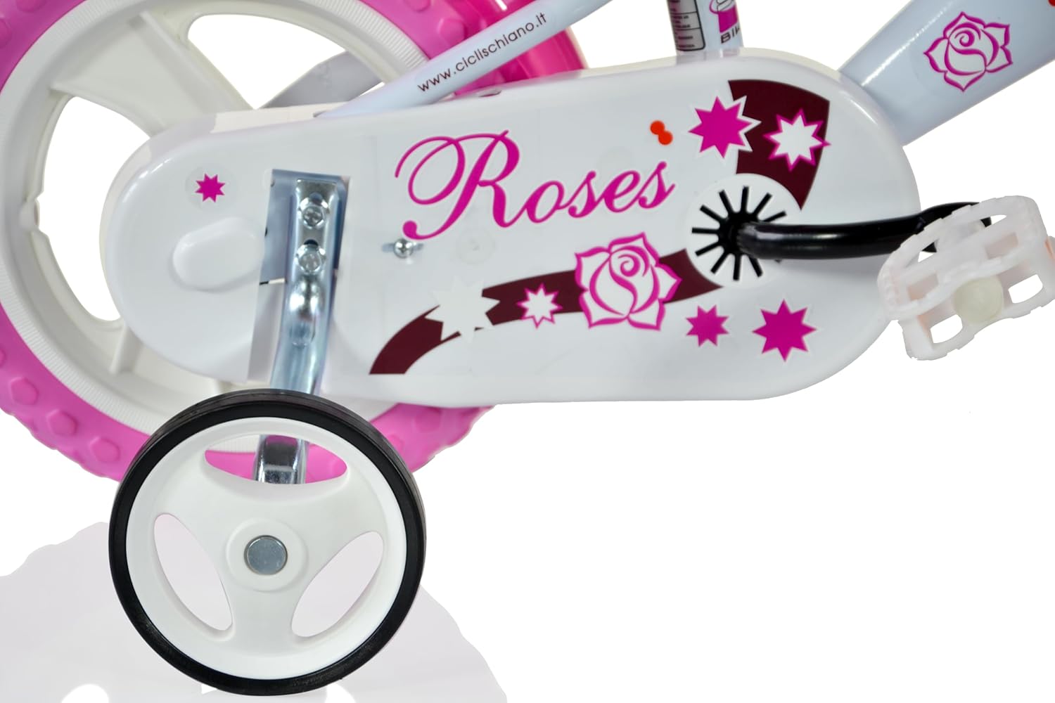 SCH Bicicleta rosas infantis, menina