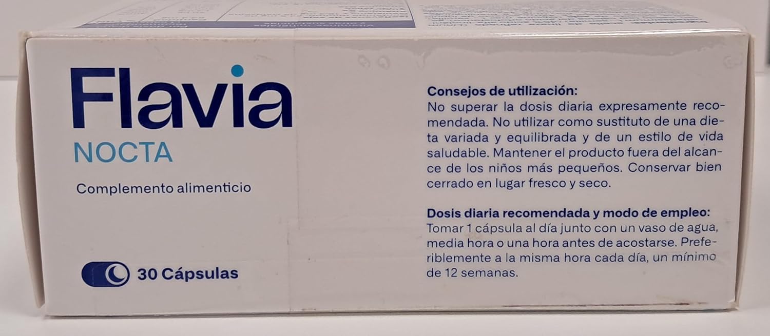 FLAVIA Nocta 2 unidades x 30 comprimidos, alivia os sintomas da menopausa, isoflavonas de soja e melatonina, melhora o sono, bem-estar dos ossos, diminui o cansaço e fadiga, estudos clínicos
