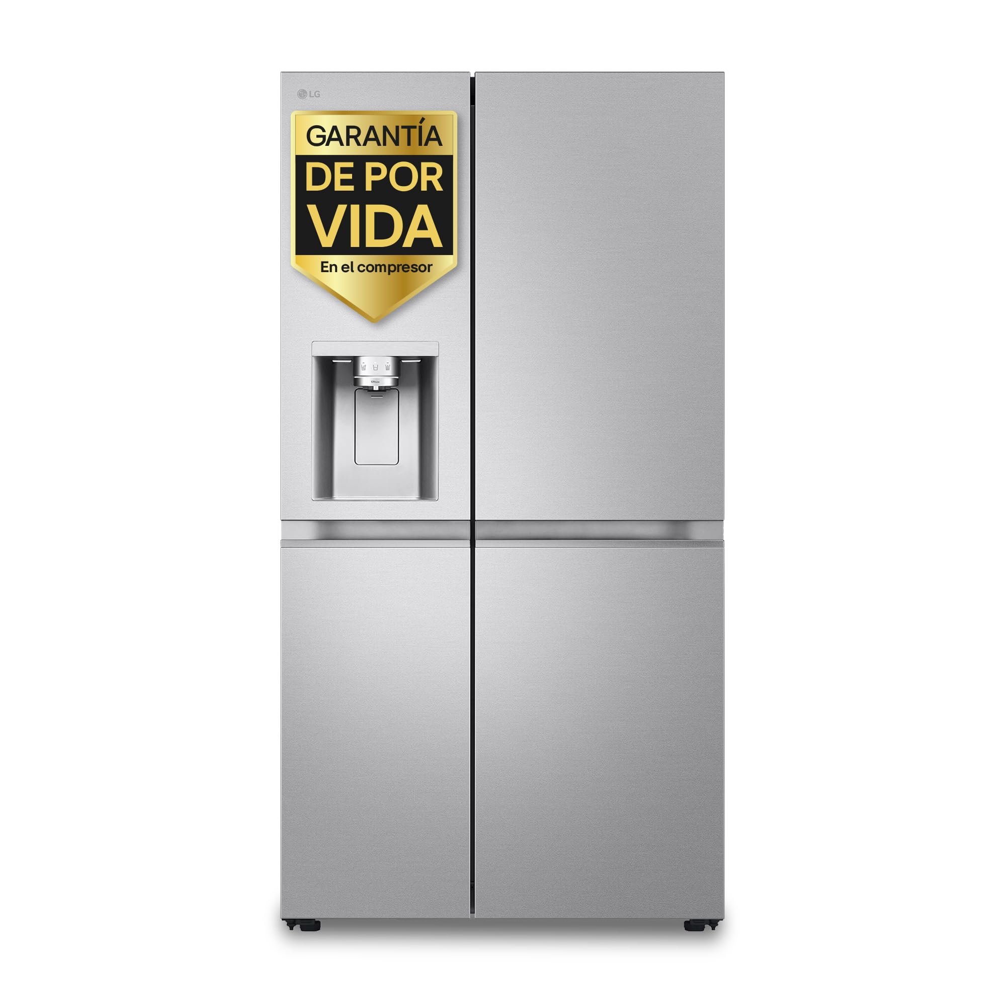 LG GML960PYBE - Frigorífico Americano, Nevera Americana Combi, Door Clooning+, Clasificación E, 641 L, Antihuellas, Color Inox