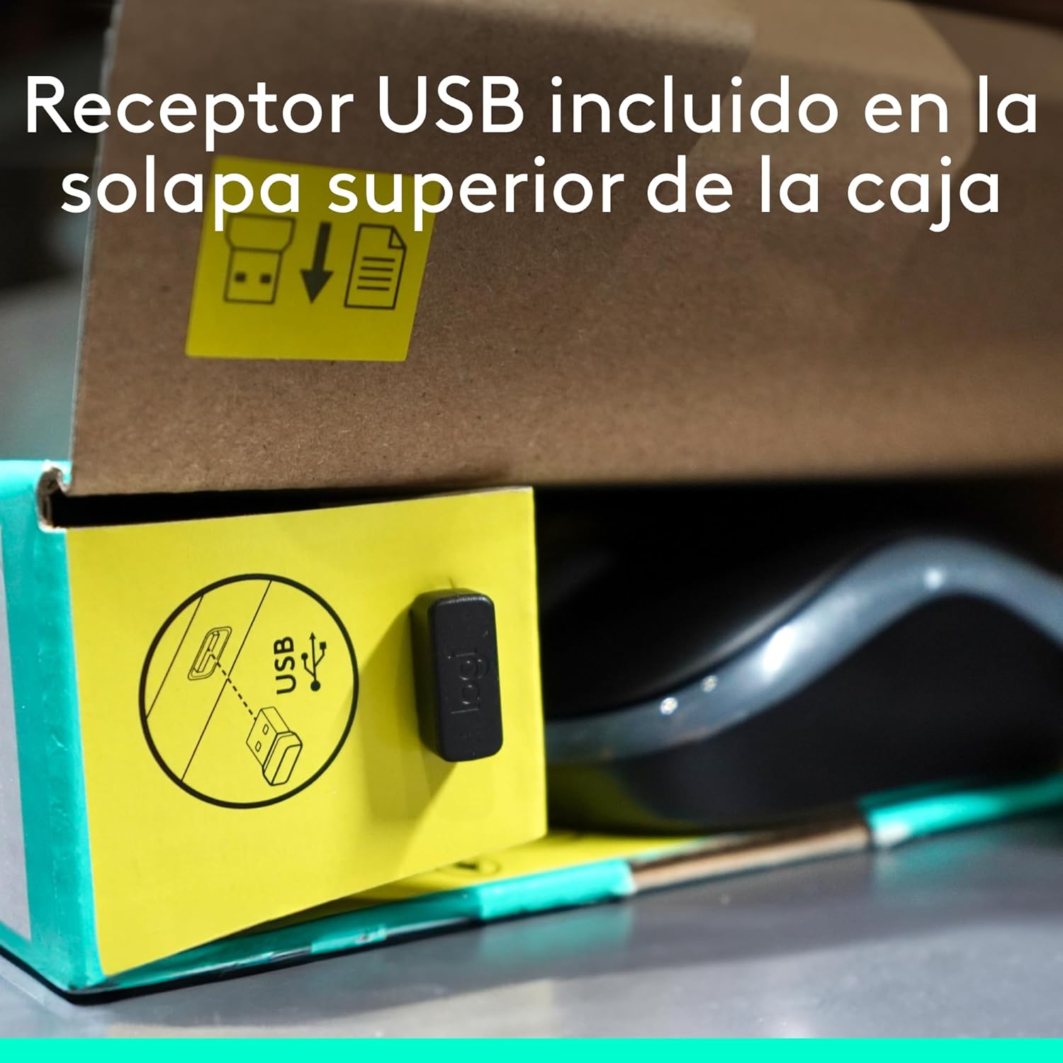 Logitech MK295 Silent Combinación de Teclado y Ratón Inalámbricos con SilentTouch, Seguimiento Óptico, Tecnología Inalámbrica sin Demoras, 90% Menos de Ruido, QWERTY Español, Negro