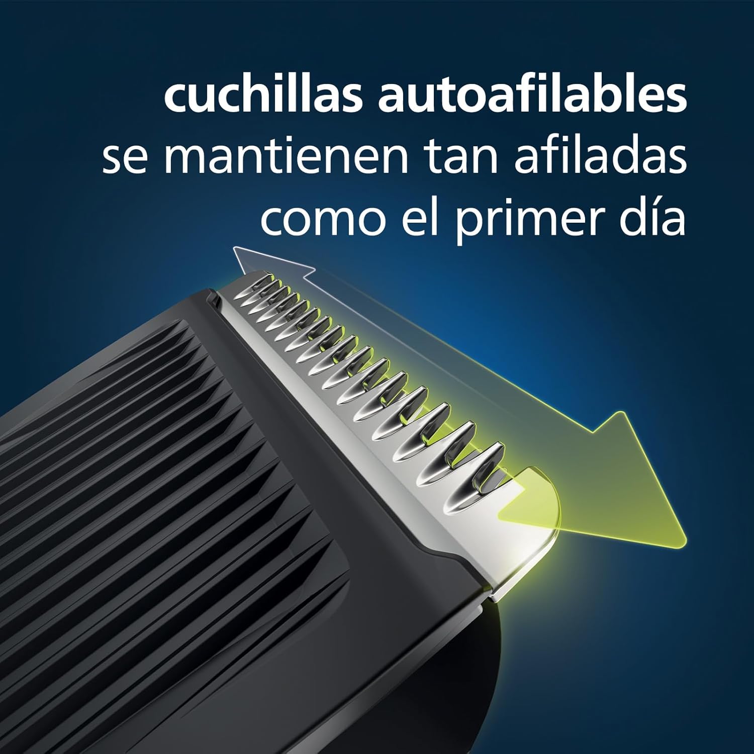 Serie 3000 de Philips, recortador todo en uno Multigroom, 7 en 1, una sola herramienta, moldeado sencillo para rostro y pelo, 11 posiciones de longitud (0,5-16 mm), modelo MG3730/15