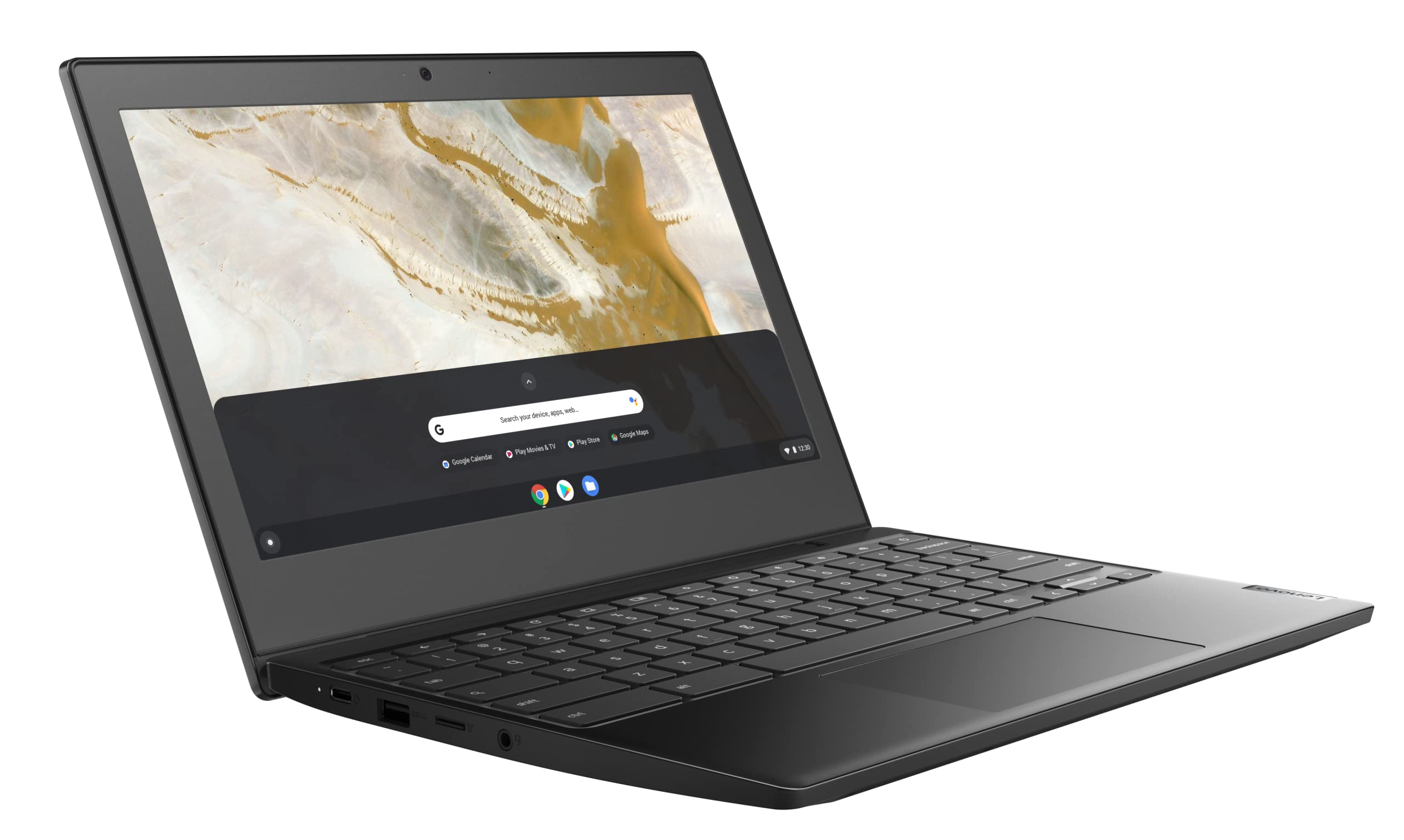 Lenovo IdeaPad Slim 3 Chromebook Gen 8 – Portátil 14" FHD (MediaTek Kompanio 520, 4 GB de RAM, 64 GB eMMC, GPU Arm Mali-G52 2EE MC2, ChromeOS) BLU – Teclado QWERTY espanhol