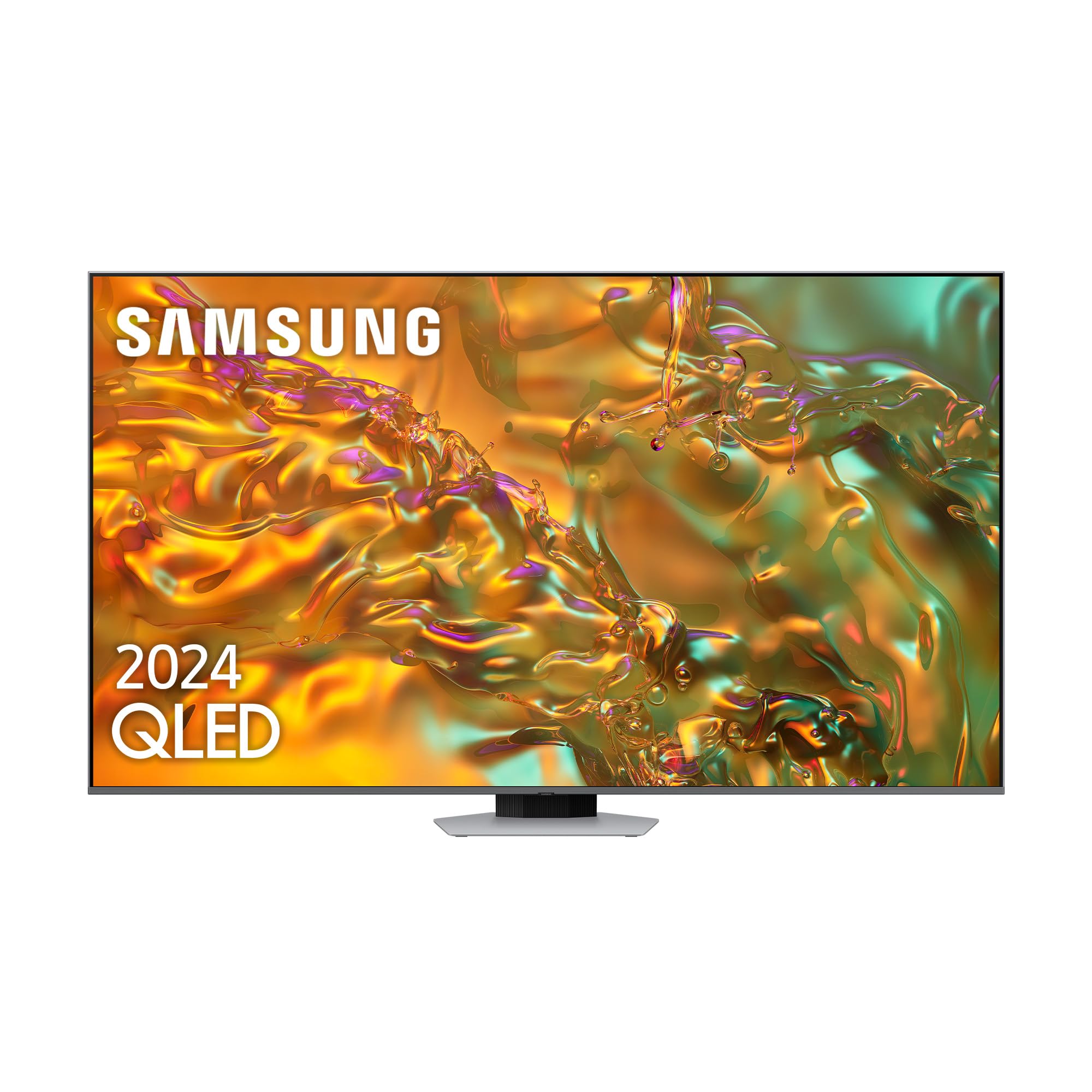 Samsung TV QLED 4K 2024 55Q70D Smart TV de 55" con más de 1.000 Millones de Colores, el Mejor Smart TV, GANA Las partidas a 120Hz y Escucha Todos los Altavoces con Q-Symphony