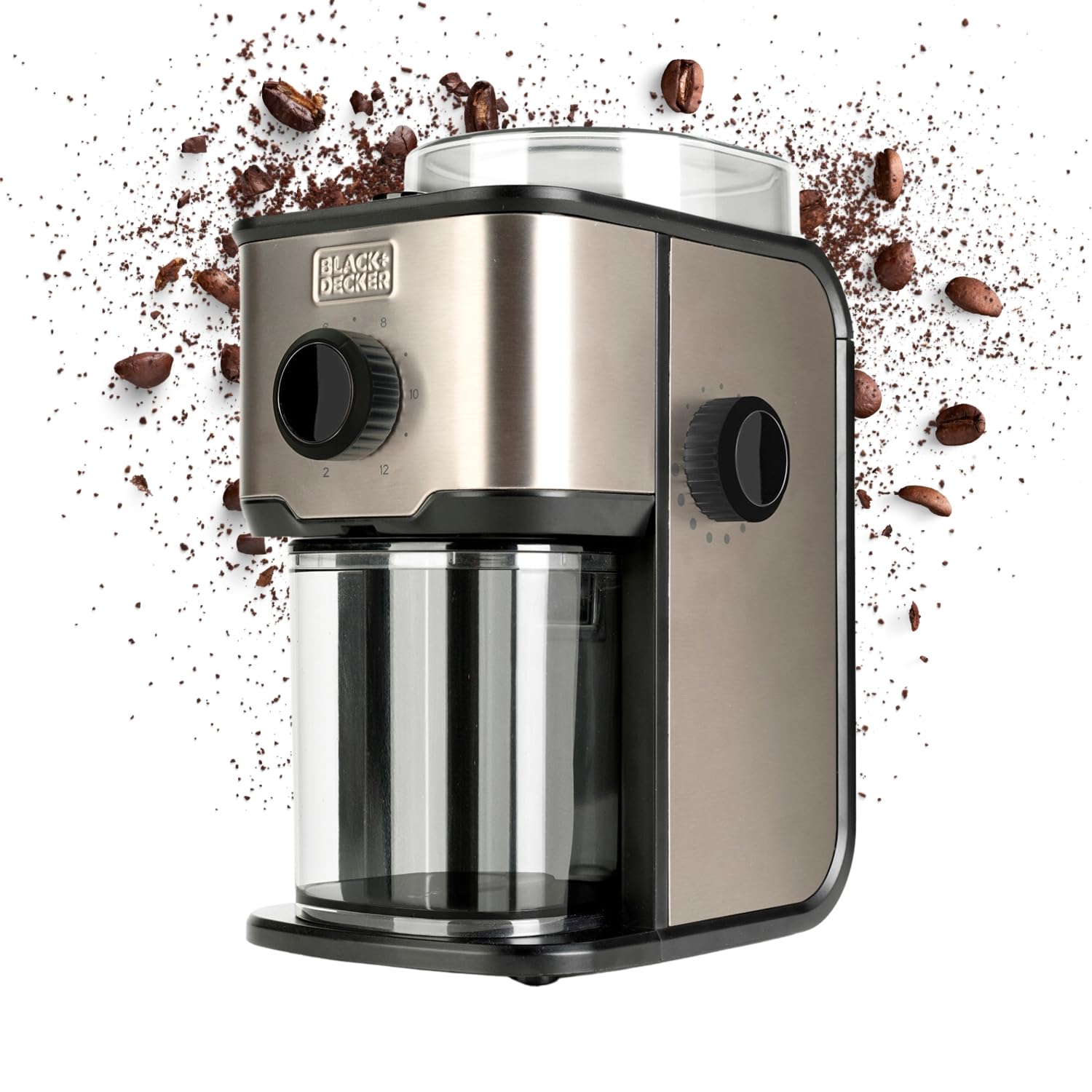 Black+Decker Moedor de café, preto, 12 Tazze