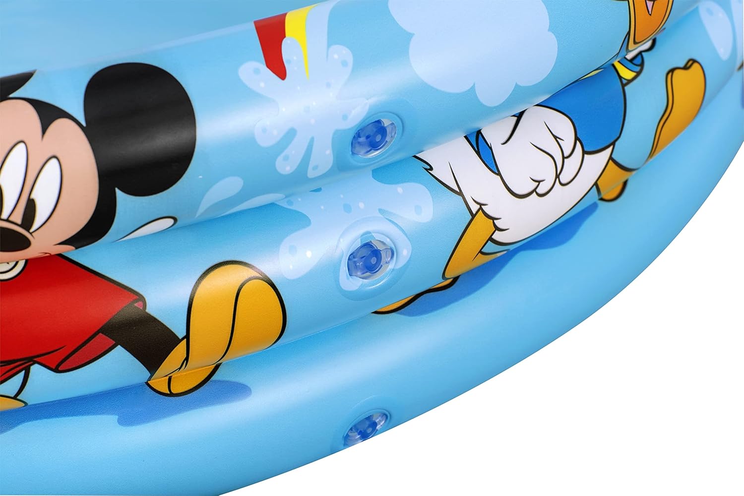 BESTWAY Piscina Hinchable Infantil Disney Junior Mickey & Friends 122x122 cm Multicolor