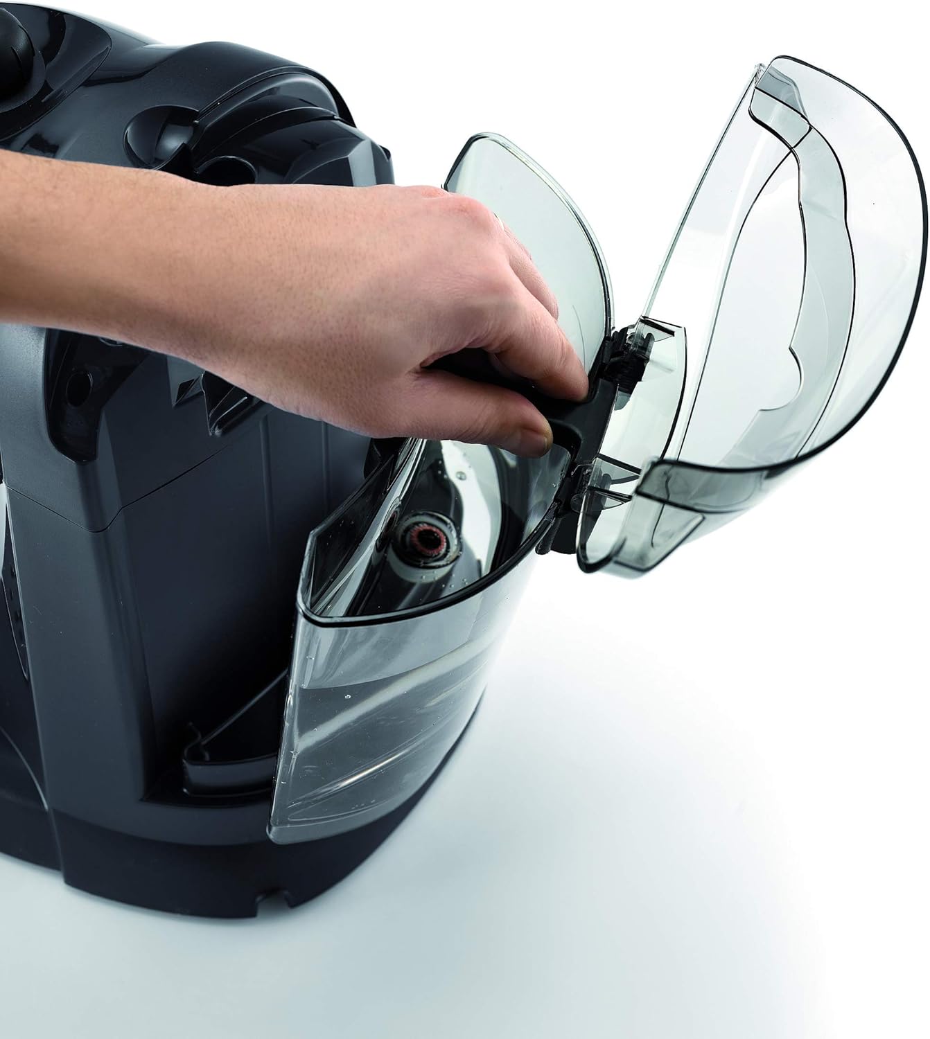 De'longhi EC201.CD.B Máquina de café tradicional de bomba (15 bar de pressão, 2 chávenas, café moído ou filtros de dose única) preto