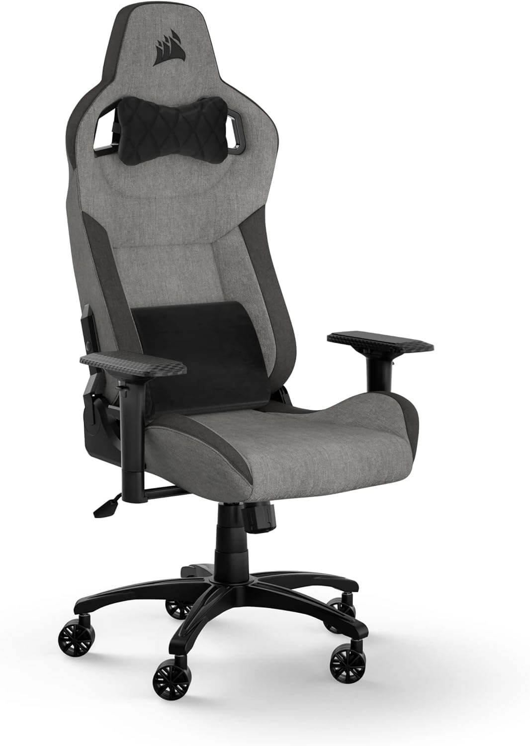 Corsair T3 Rush Cadeiras de Gamer, liga de aço, cinzento e antracite, tamanho único