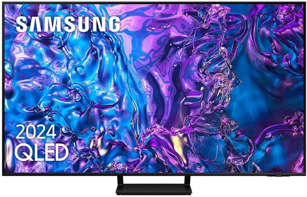 Samsung TV QLED 4K 2024 55Q70D Smart TV de 55" con más de 1.000 Millones de Colores, el Mejor Smart TV, GANA Las partidas a 120Hz y Escucha Todos los Altavoces con Q-Symphony