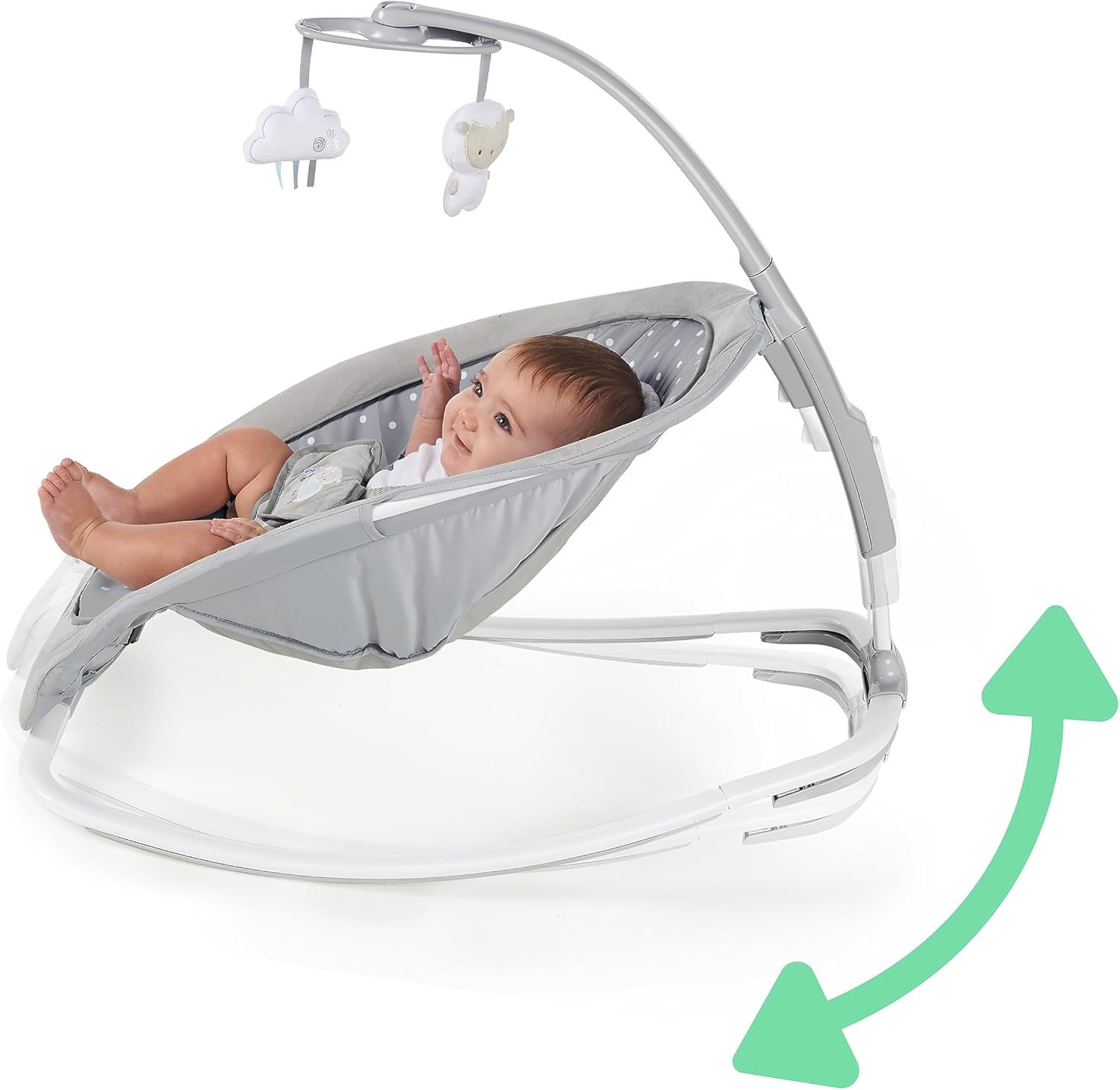Ingenuity Cuddle Lamb Cadeira de balanço