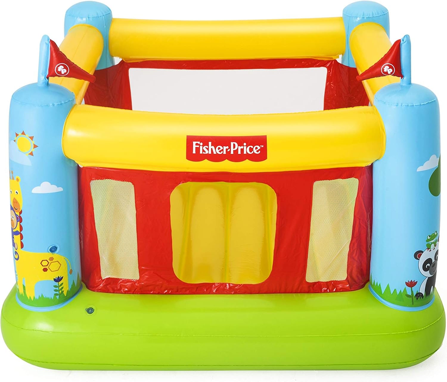 Bestway- Fisher Price Licensing Castillo Hinchable, Multicolor (6942138973716)