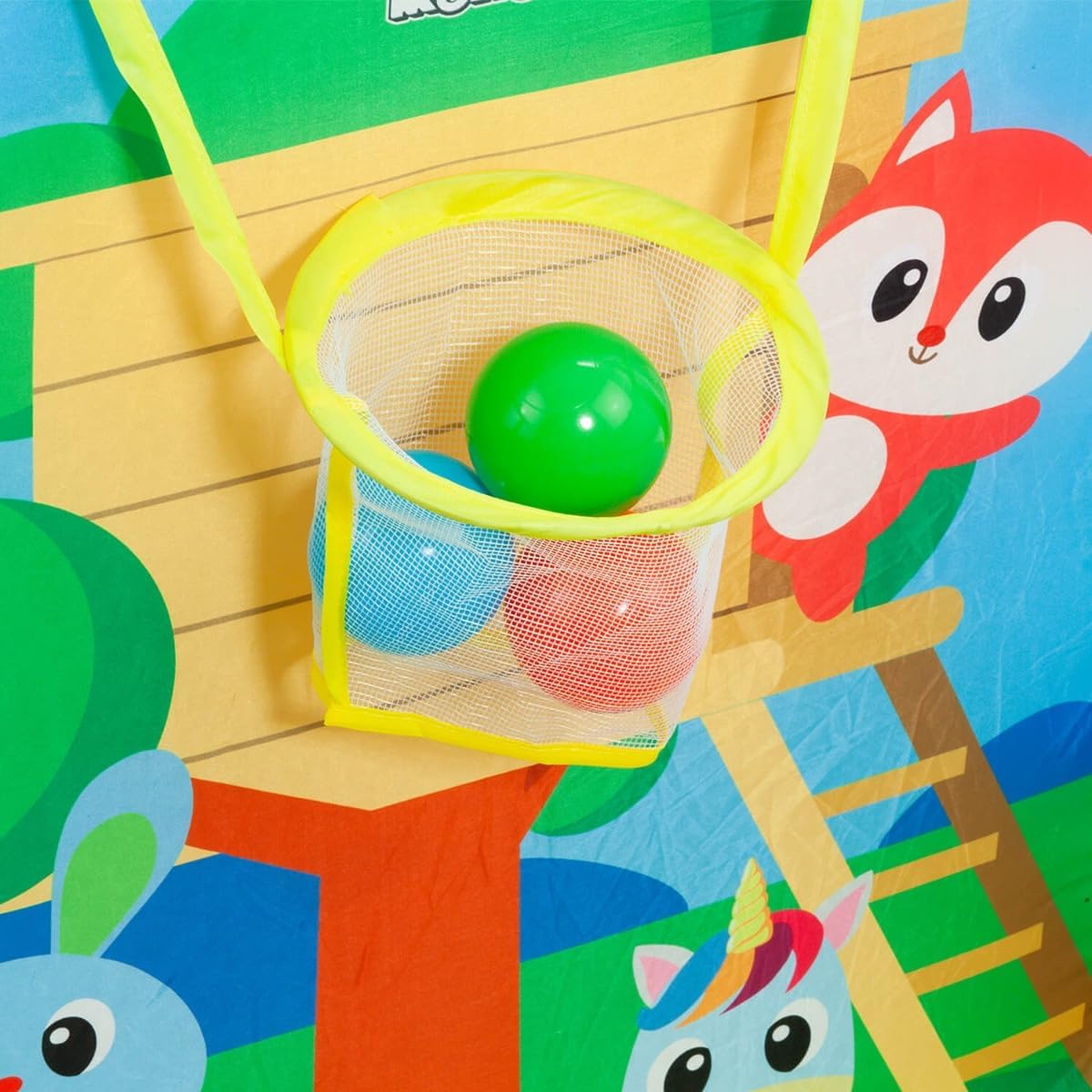 MOLTO Jogos de bolas coloridas para parque infantil, para piscina de bolas, ultra-resistentes, flexíveis e não tóxicas, brinquedos sensoriais para bebés, brinquedos educativos para crianças, 6 meses