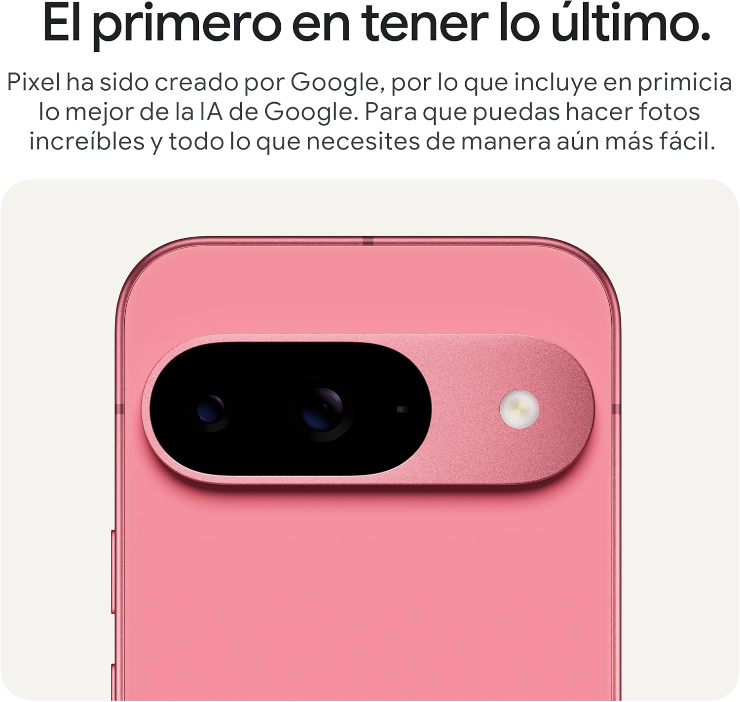 Google Pixel 9 con Cargador USB-C de 45 W - Smartphone Android Desbloqueado con Gemini, cámara Avanzada, batería con una autonomía de 24 Horas y Pantalla Actua de 6,3" - Obsidiana, 128GB